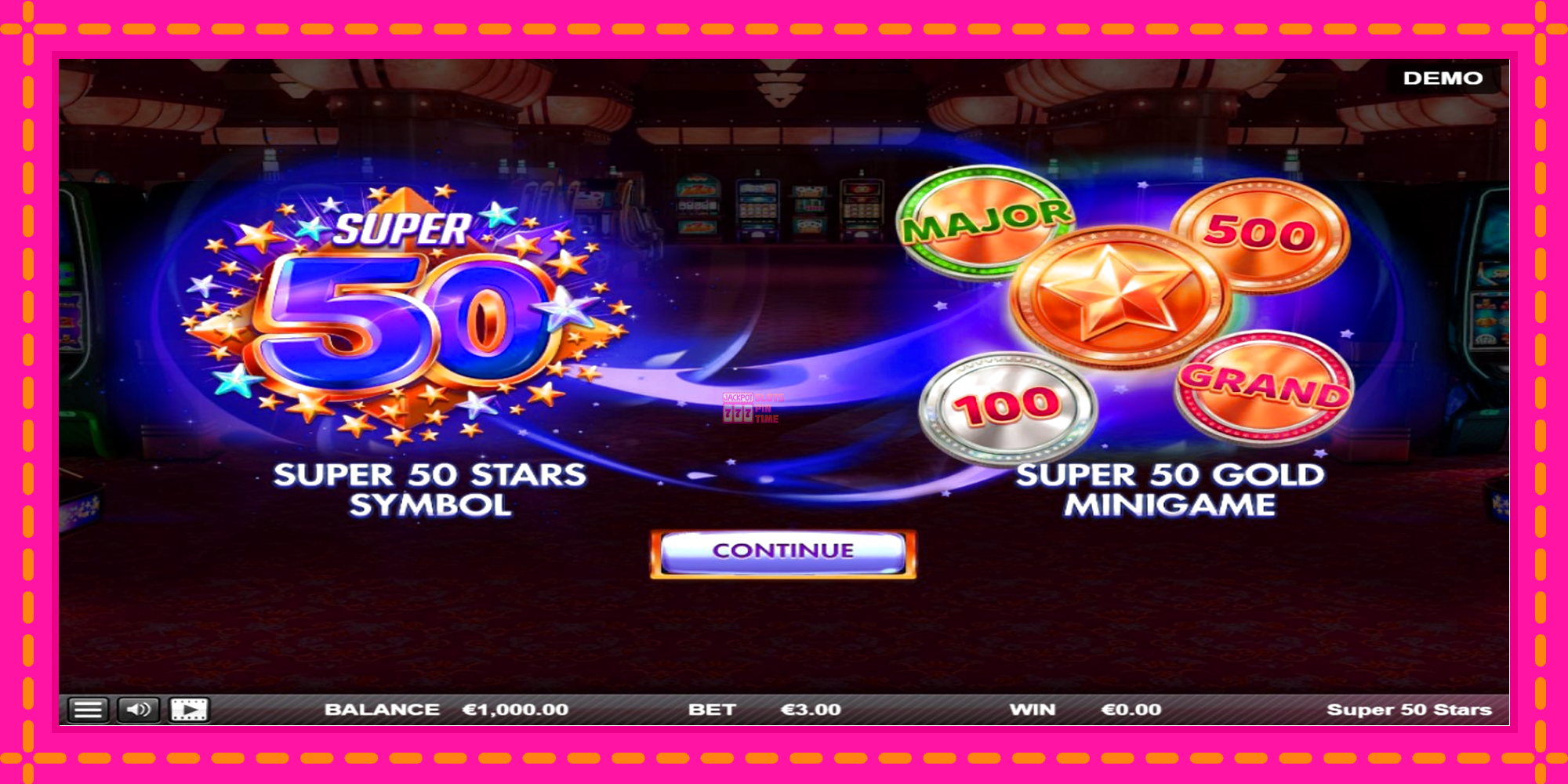 Slot machine Super 50 Stars gratuitamente, immagine 1