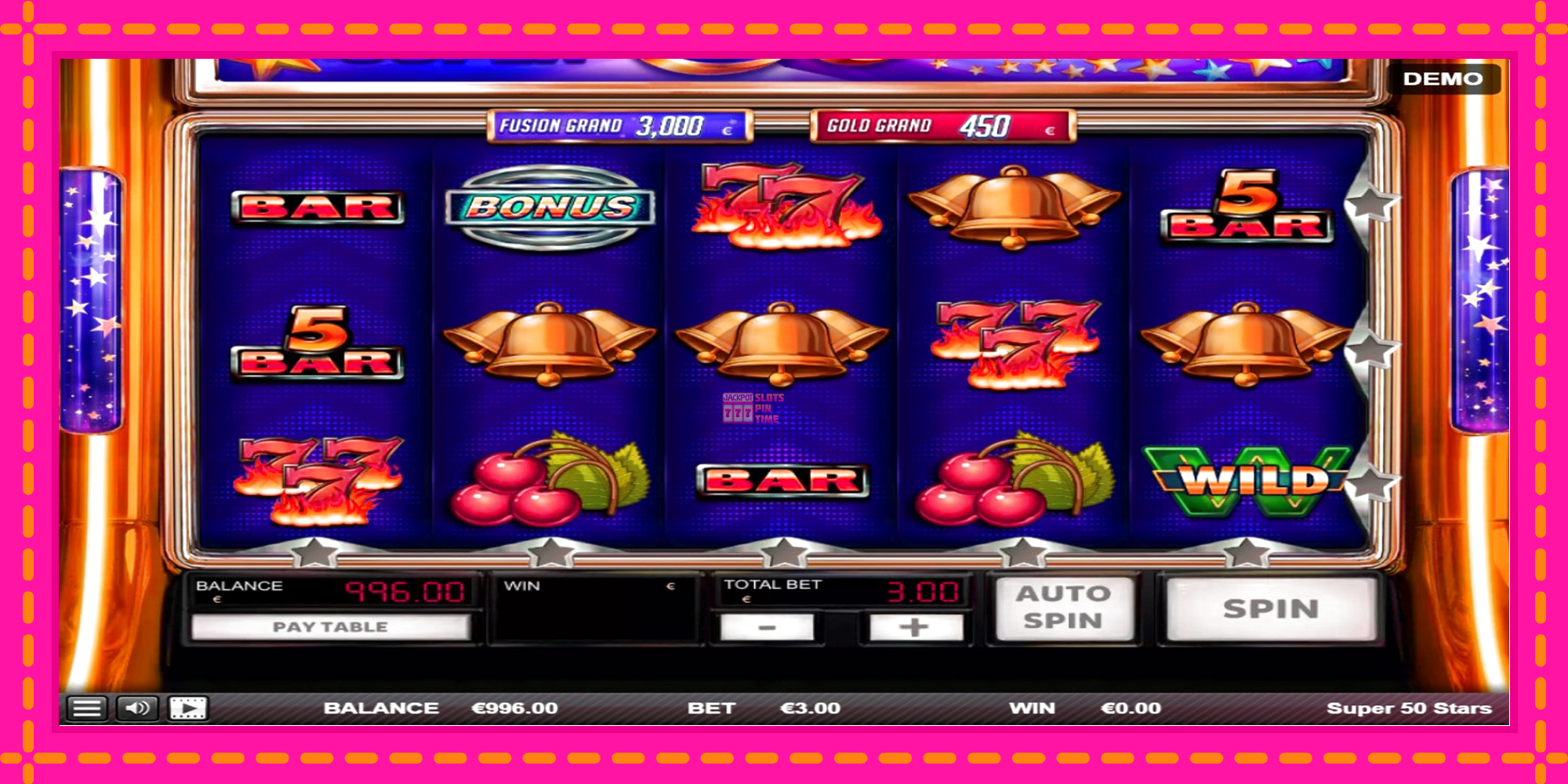 Slot machine Super 50 Stars gratuitamente, immagine 2