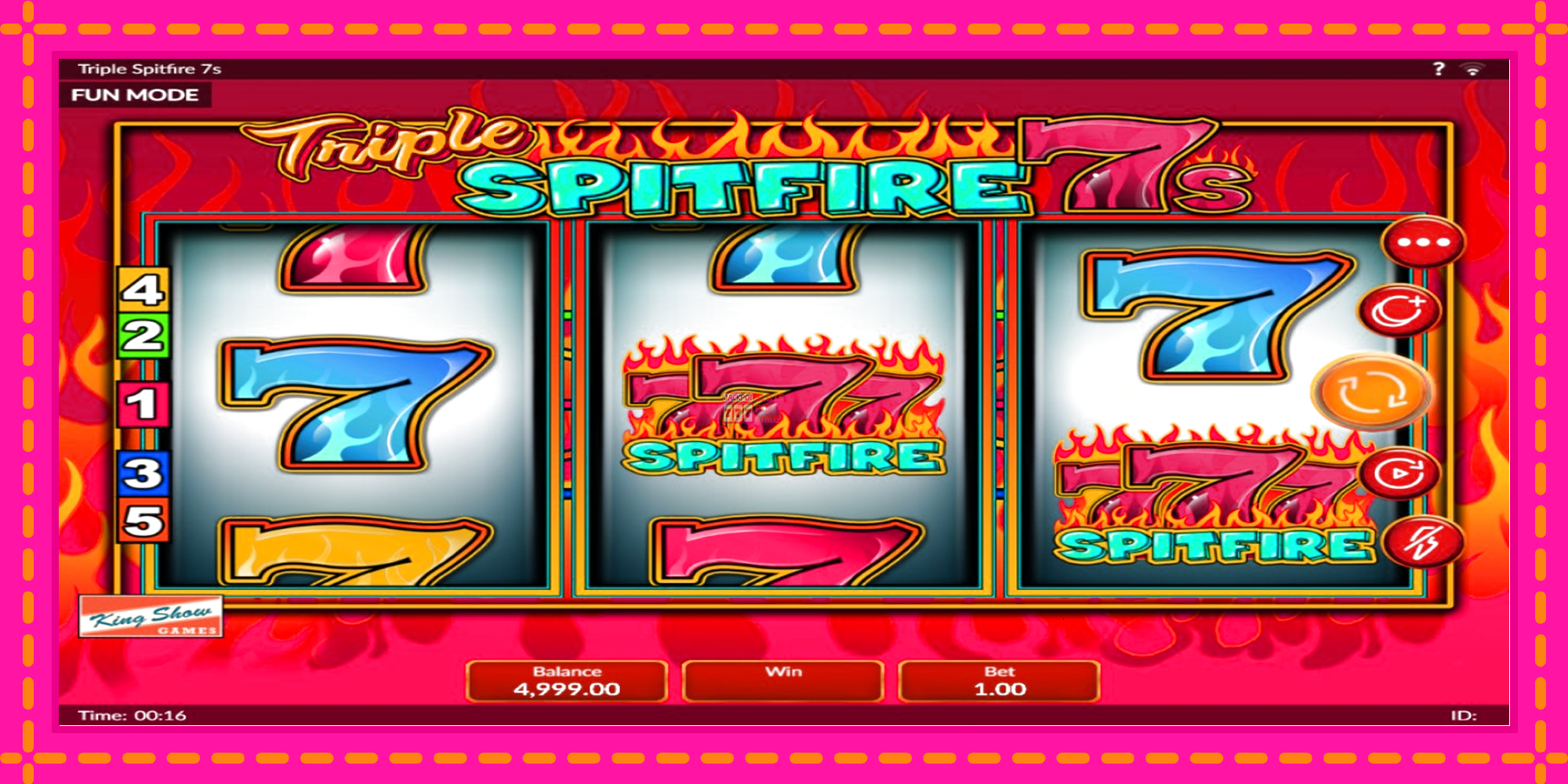 Slot machine Triple 777 Spitfire gratuitamente, immagine 2