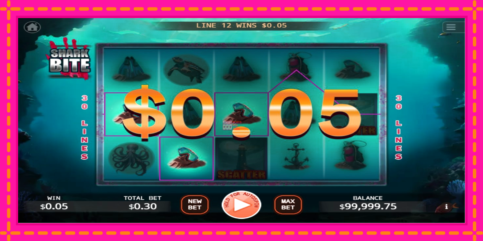 Slot machine Shark Bite gratuitamente, immagine 2