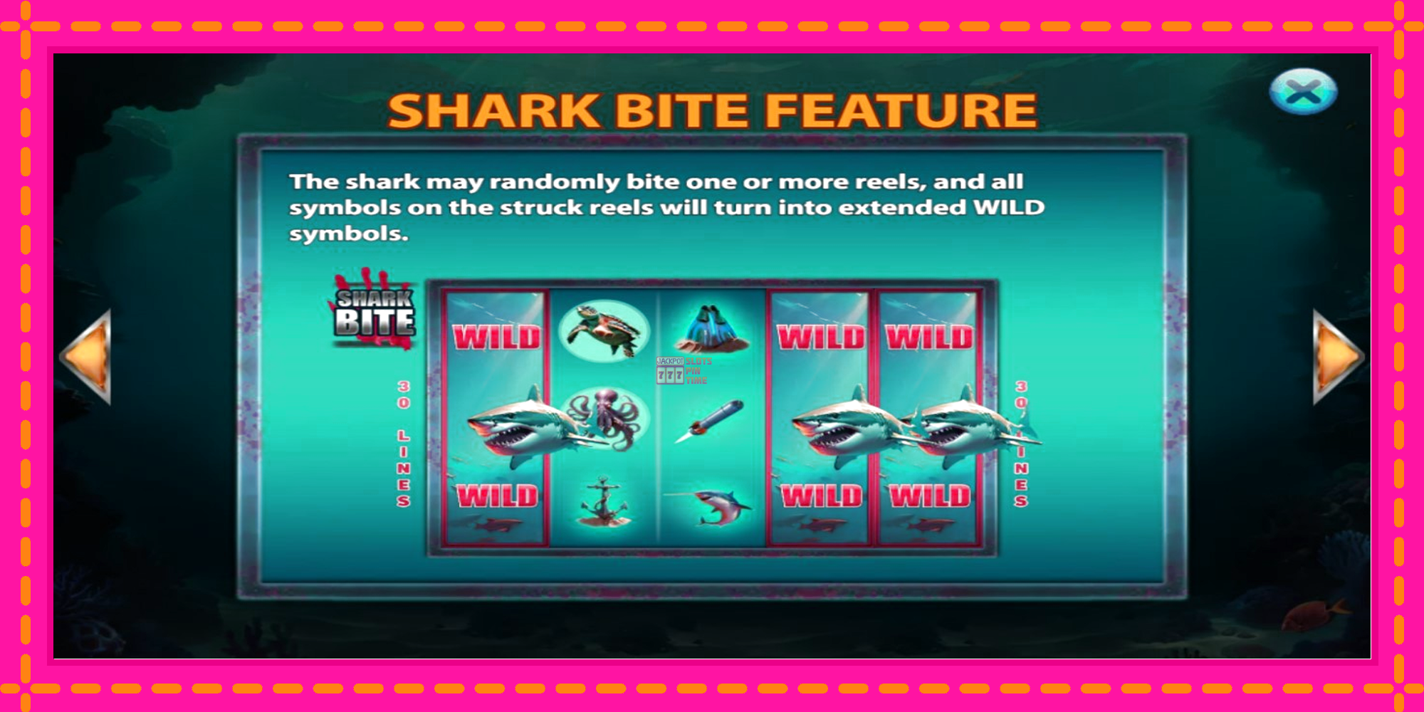 Slot machine Shark Bite gratuitamente, immagine 5