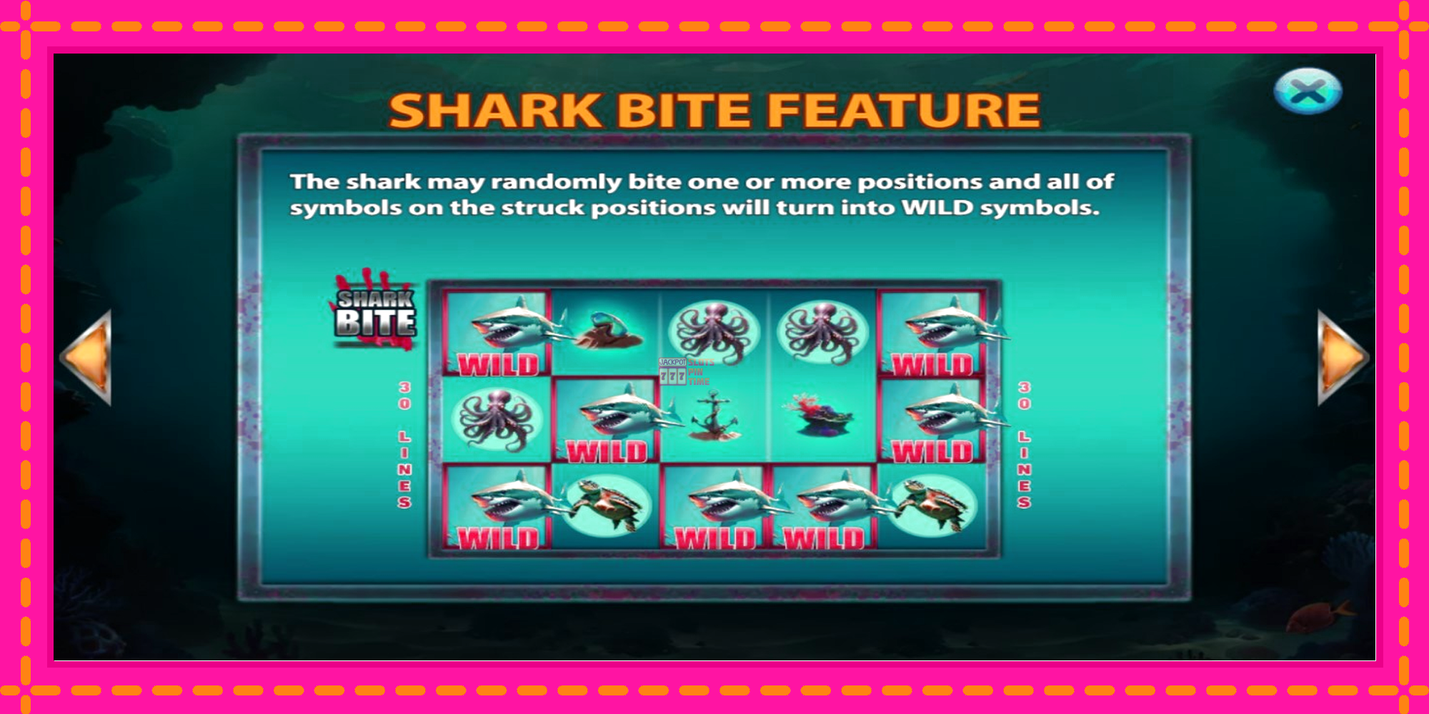 Slot machine Shark Bite gratuitamente, immagine 6