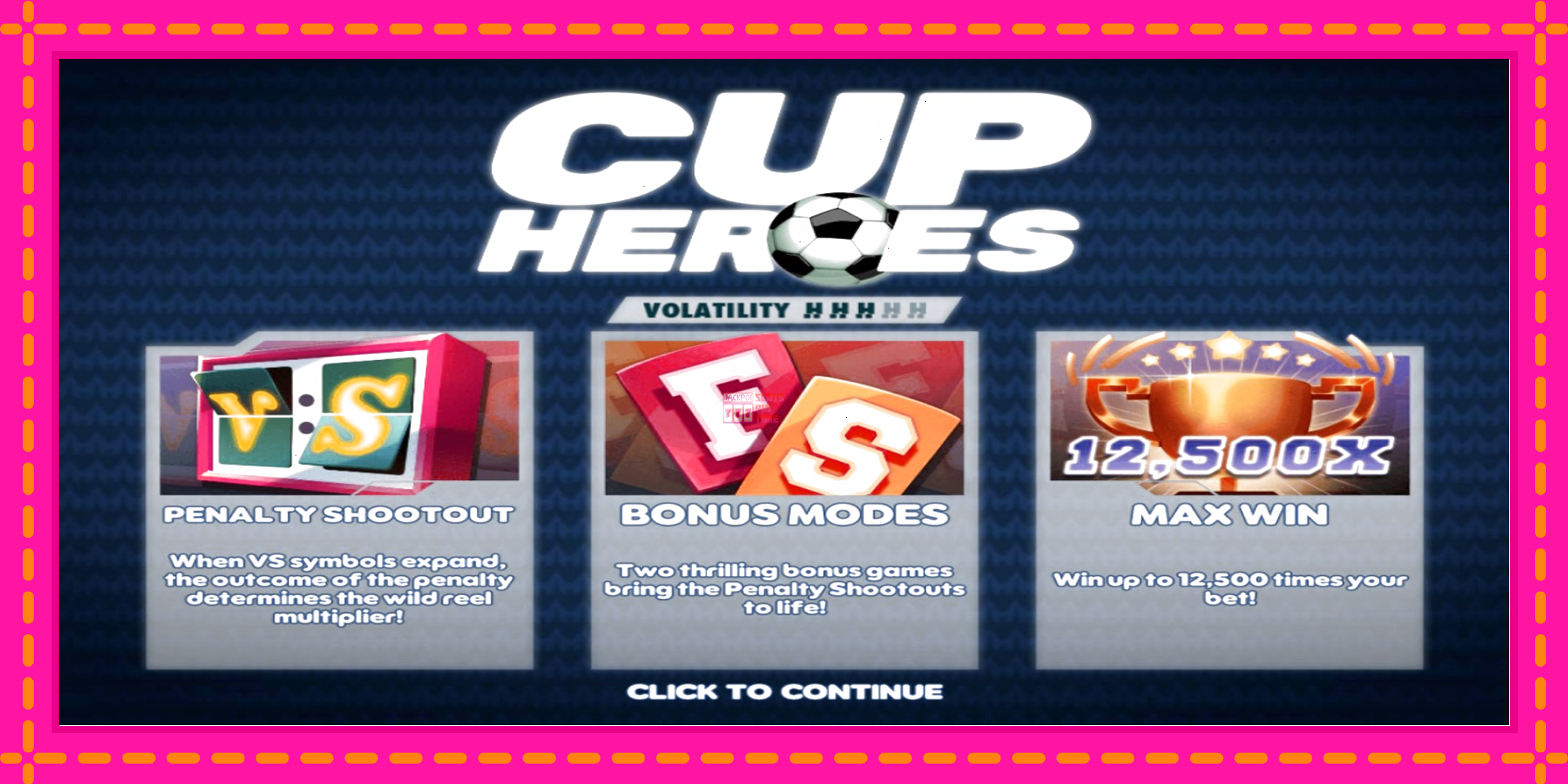 Slot machine Cup Heroes gratuitamente, immagine 1