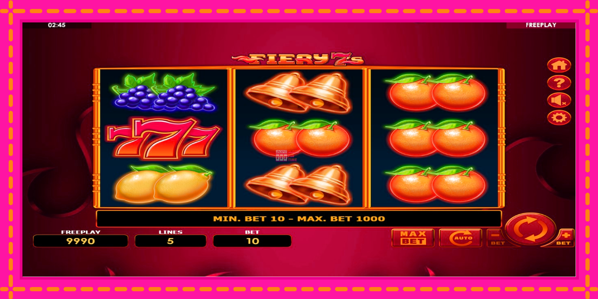 Slot machine Fiery 7s gratuitamente, immagine 2