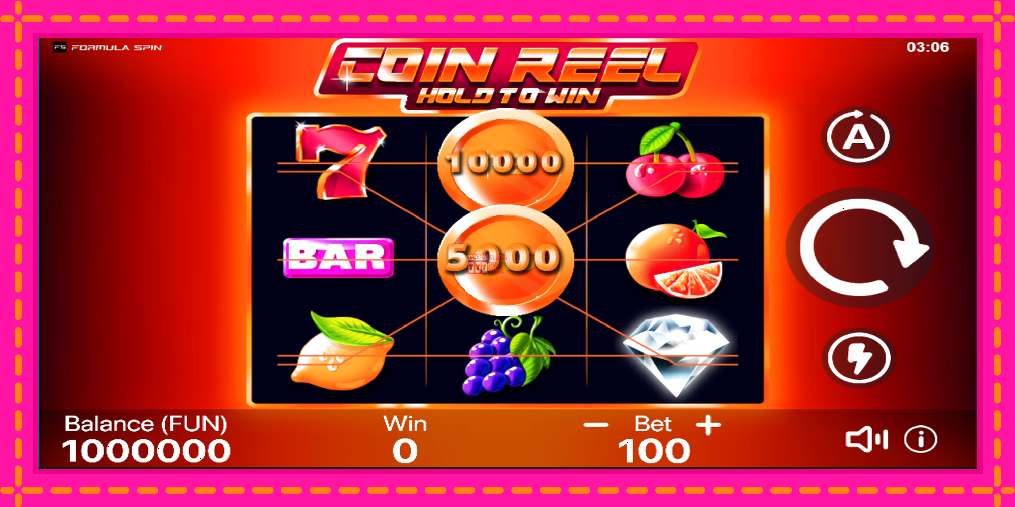 Slot machine Coin Reel: Hold to Win gratuitamente, immagine 1