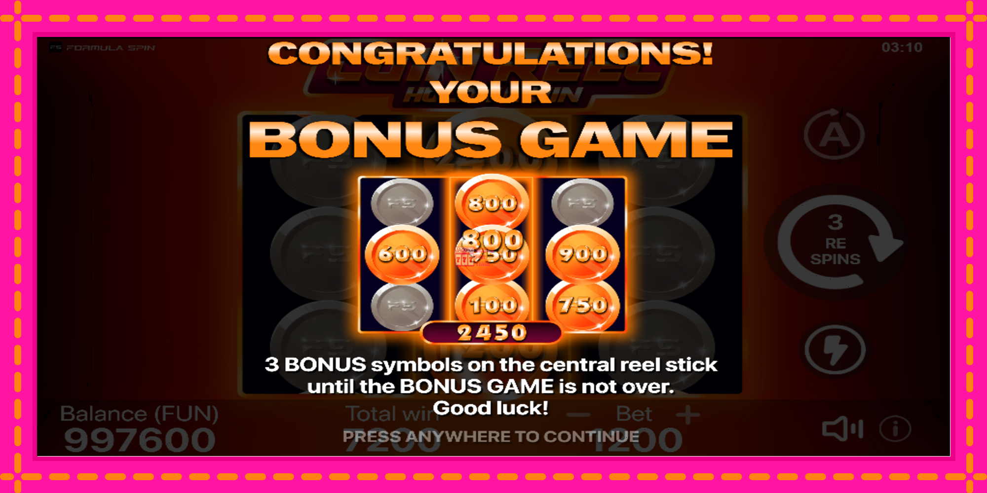 Slot machine Coin Reel: Hold to Win gratuitamente, immagine 2