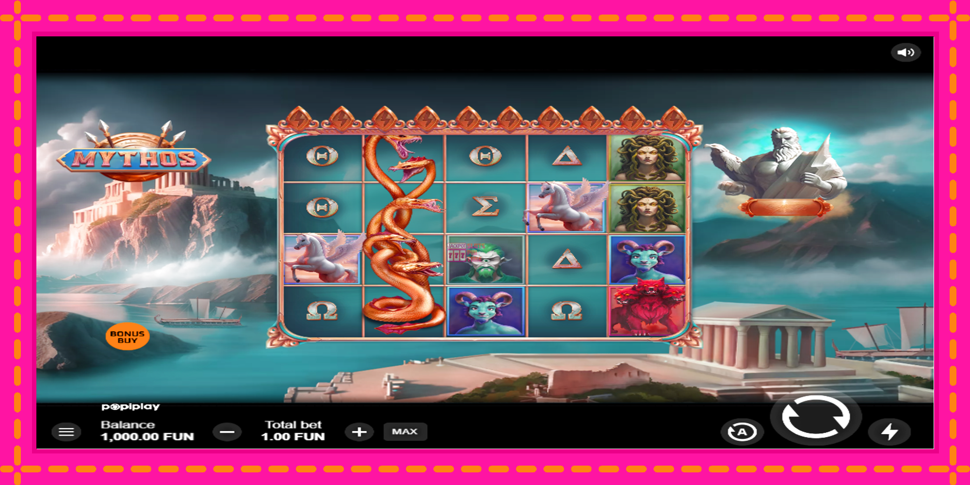 Slot machine Mythos gratuitamente, immagine 2