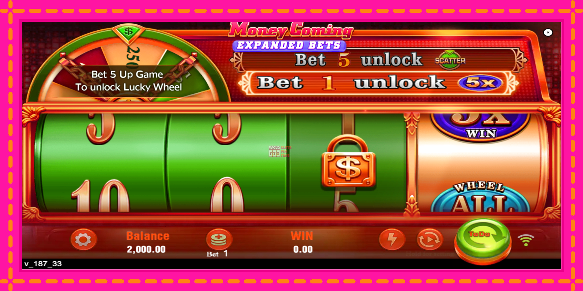 Slot machine Money Coming 2 – Expanded Bets gratuitamente, immagine 2