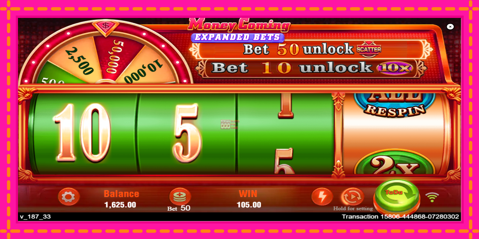 Slot machine Money Coming 2 – Expanded Bets gratuitamente, immagine 4