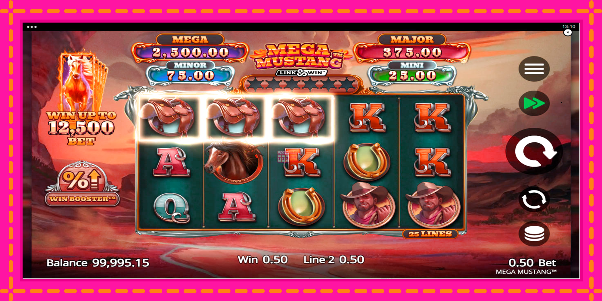 Slot machine Mega Mustang gratuitamente, immagine 3