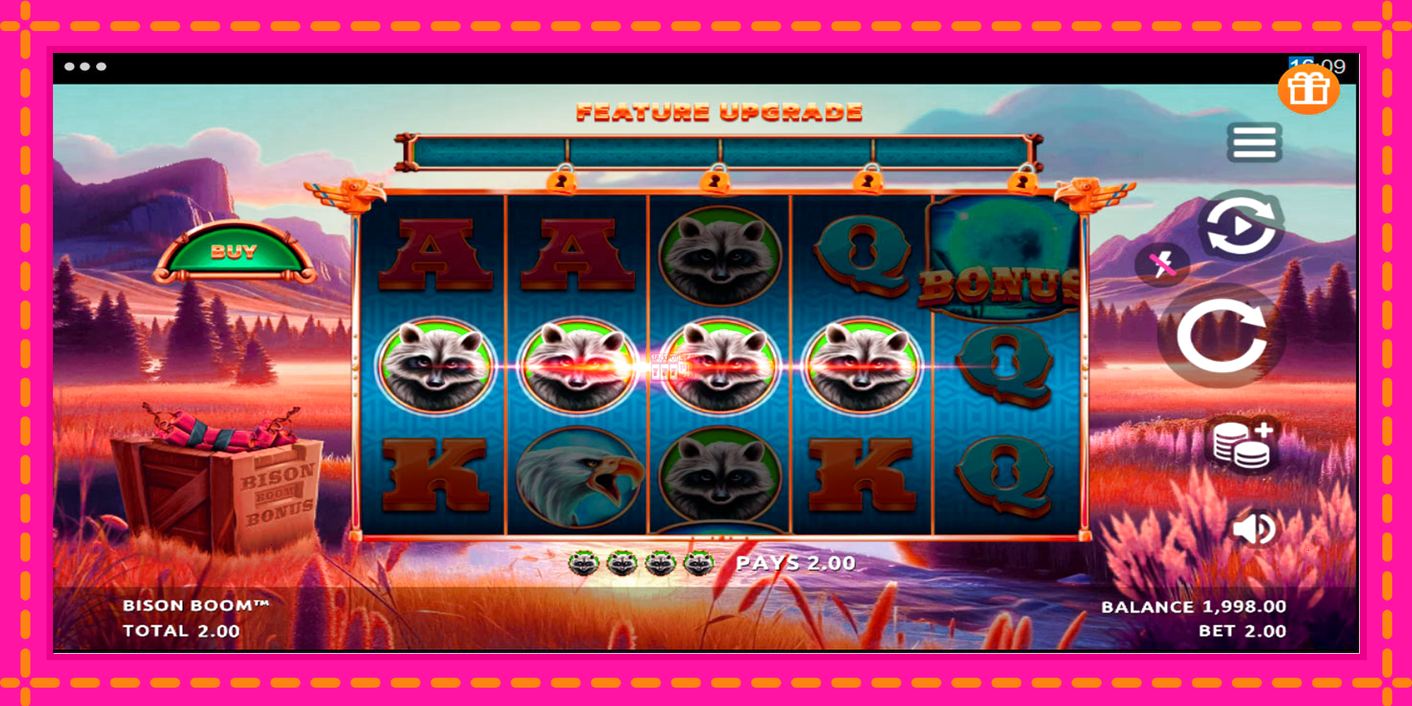 Slot machine Bison Boom gratuitamente, immagine 4