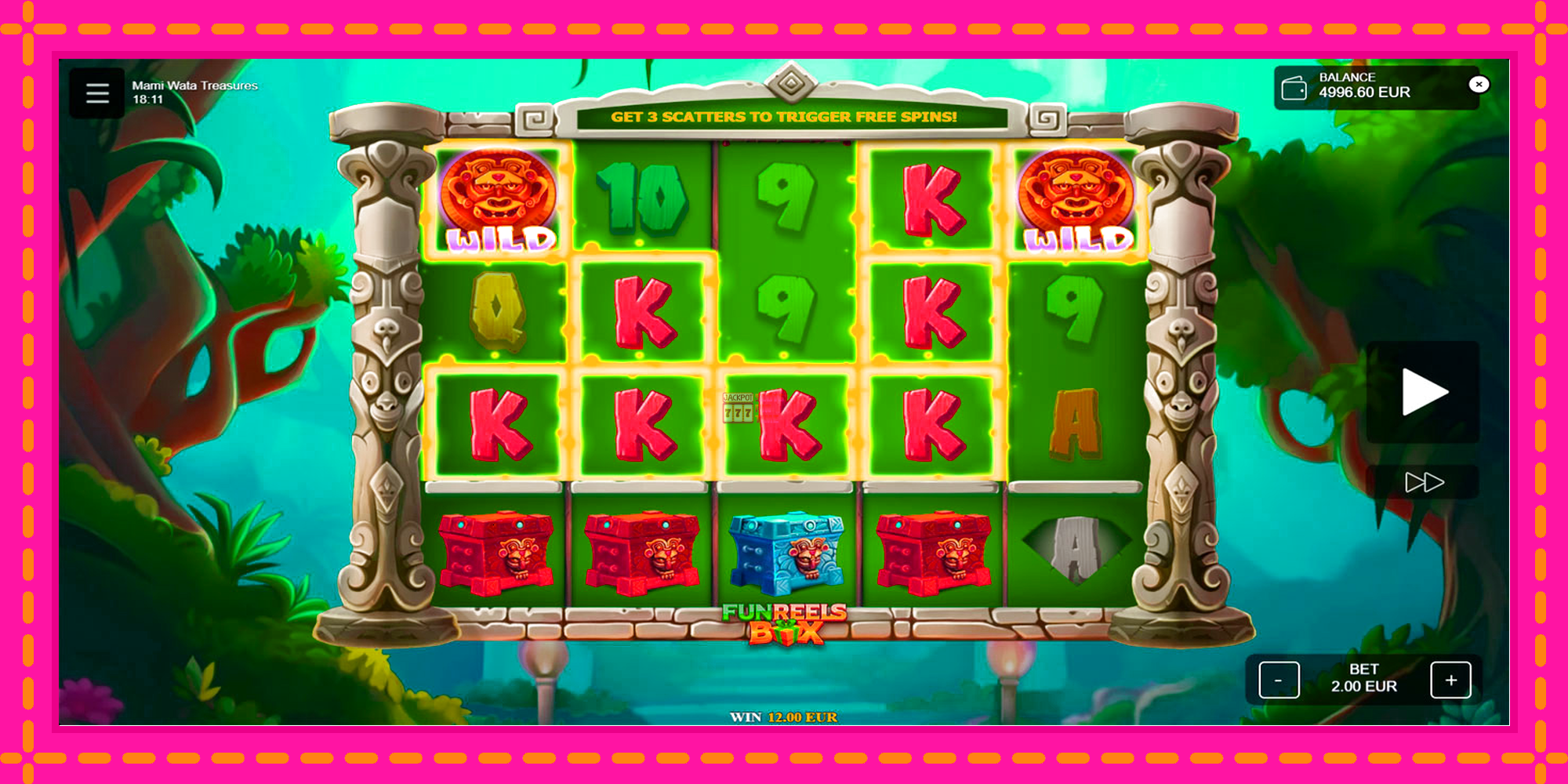 Slot machine Mami Wata Treasures gratuitamente, immagine 4