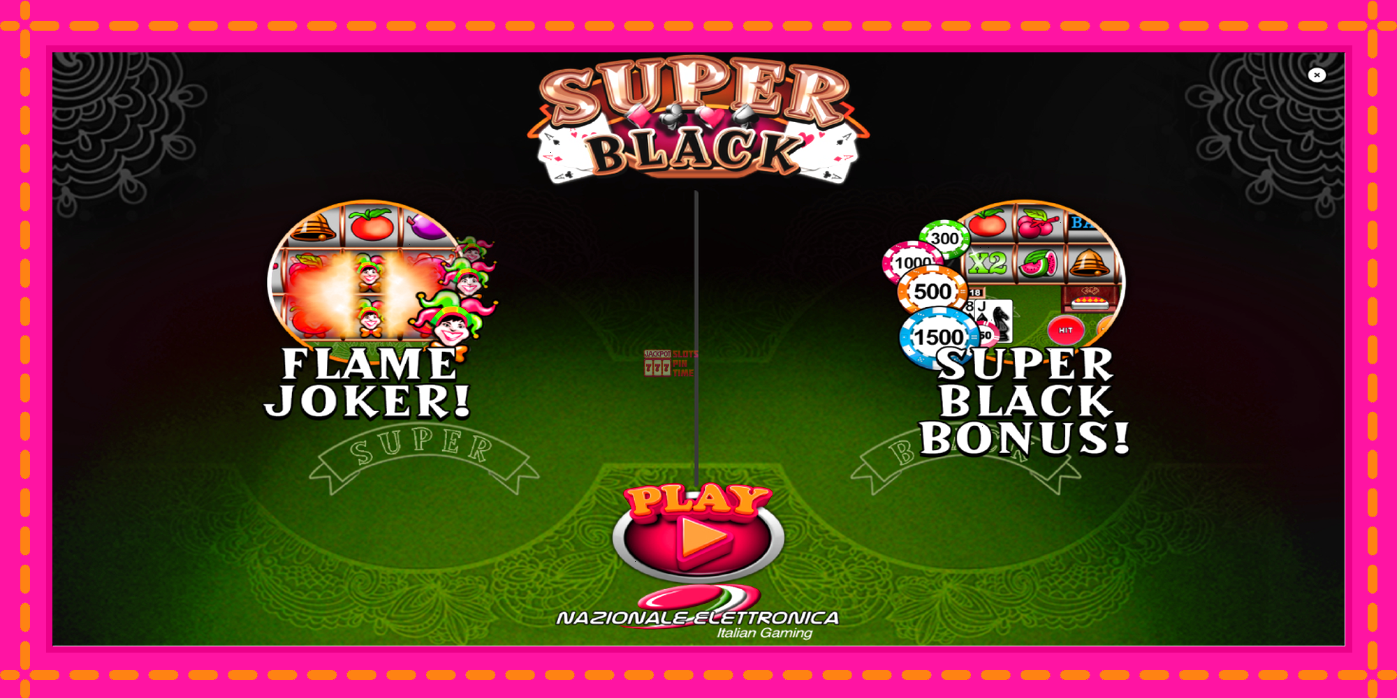 Slot machine Super Black gratuitamente, immagine 1