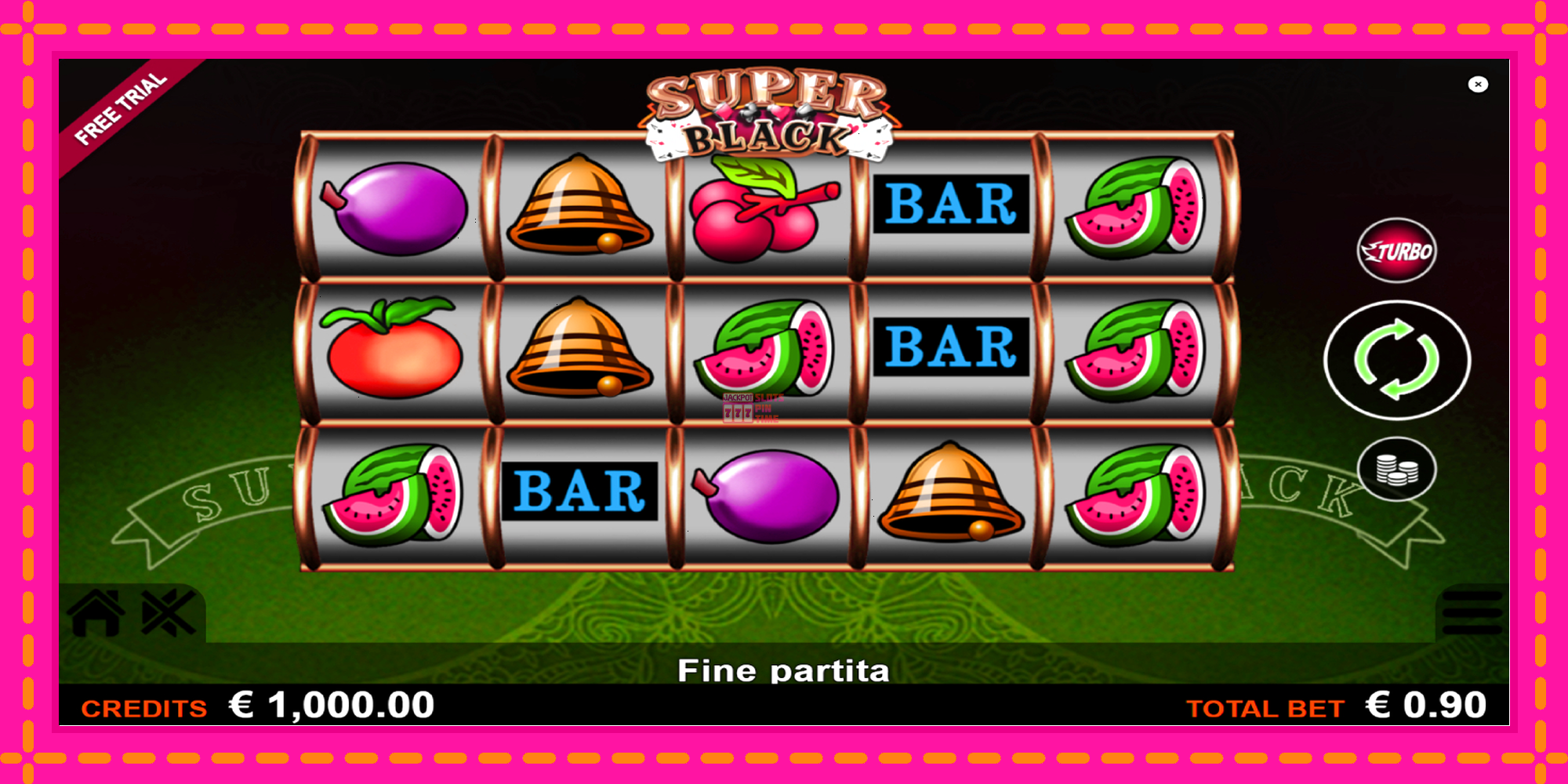 Slot machine Super Black gratuitamente, immagine 2