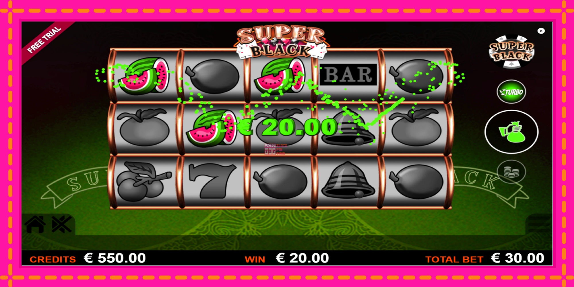 Slot machine Super Black gratuitamente, immagine 3