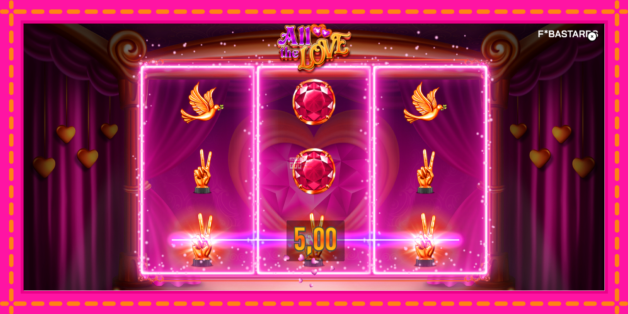 Slot machine All the Love gratuitamente, immagine 3