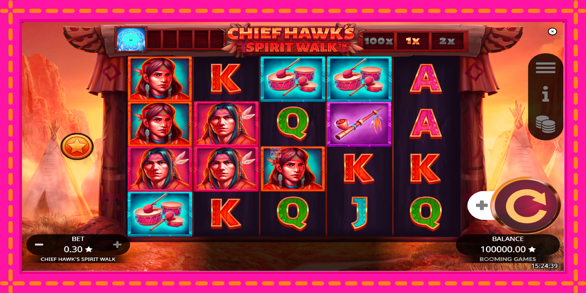 Slot machine Chief Hawk’s Spirit Walk gratuitamente, immagine 2