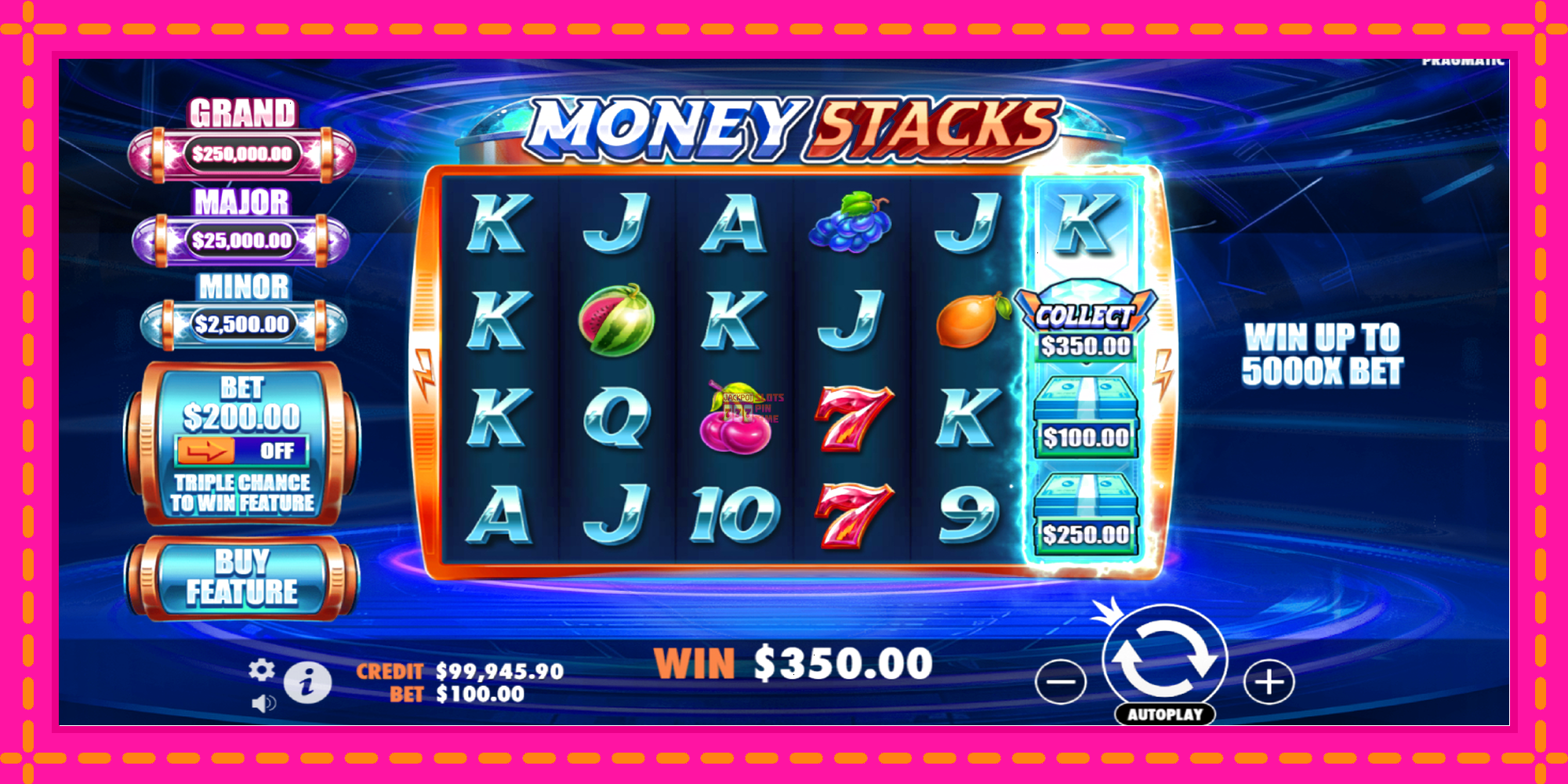 Slot machine Money Blitz gratuitamente, immagine 3