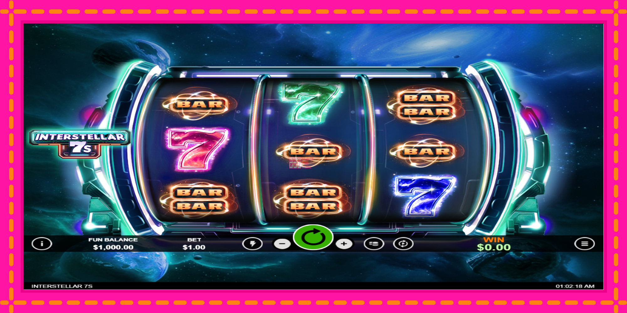 Slot machine Interstellar 7s gratuitamente, immagine 1