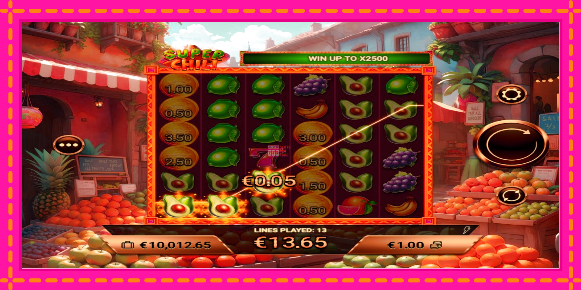 Slot machine Super Chili gratuitamente, immagine 3