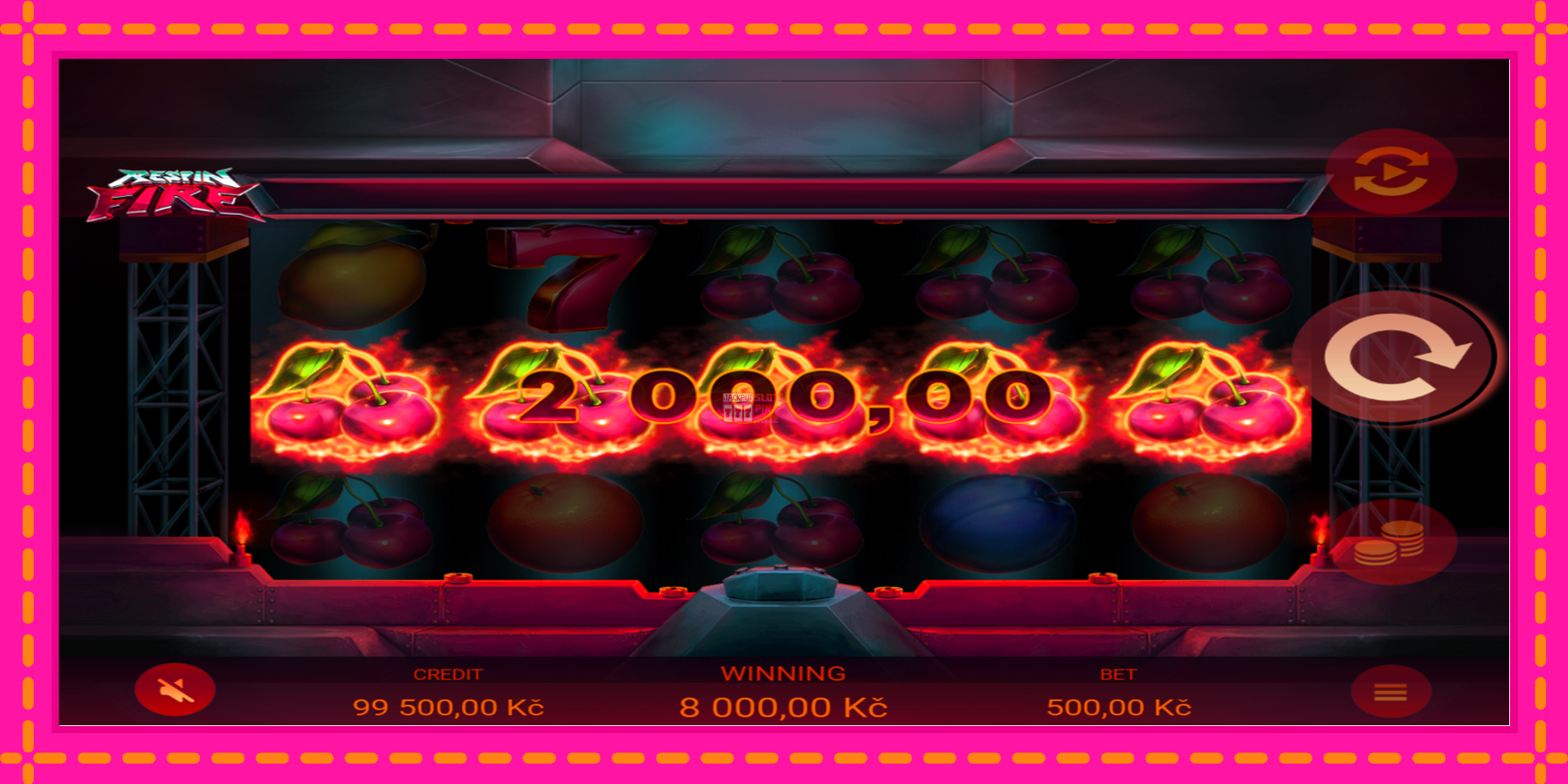 Slot machine Respin Fire gratuitamente, immagine 2