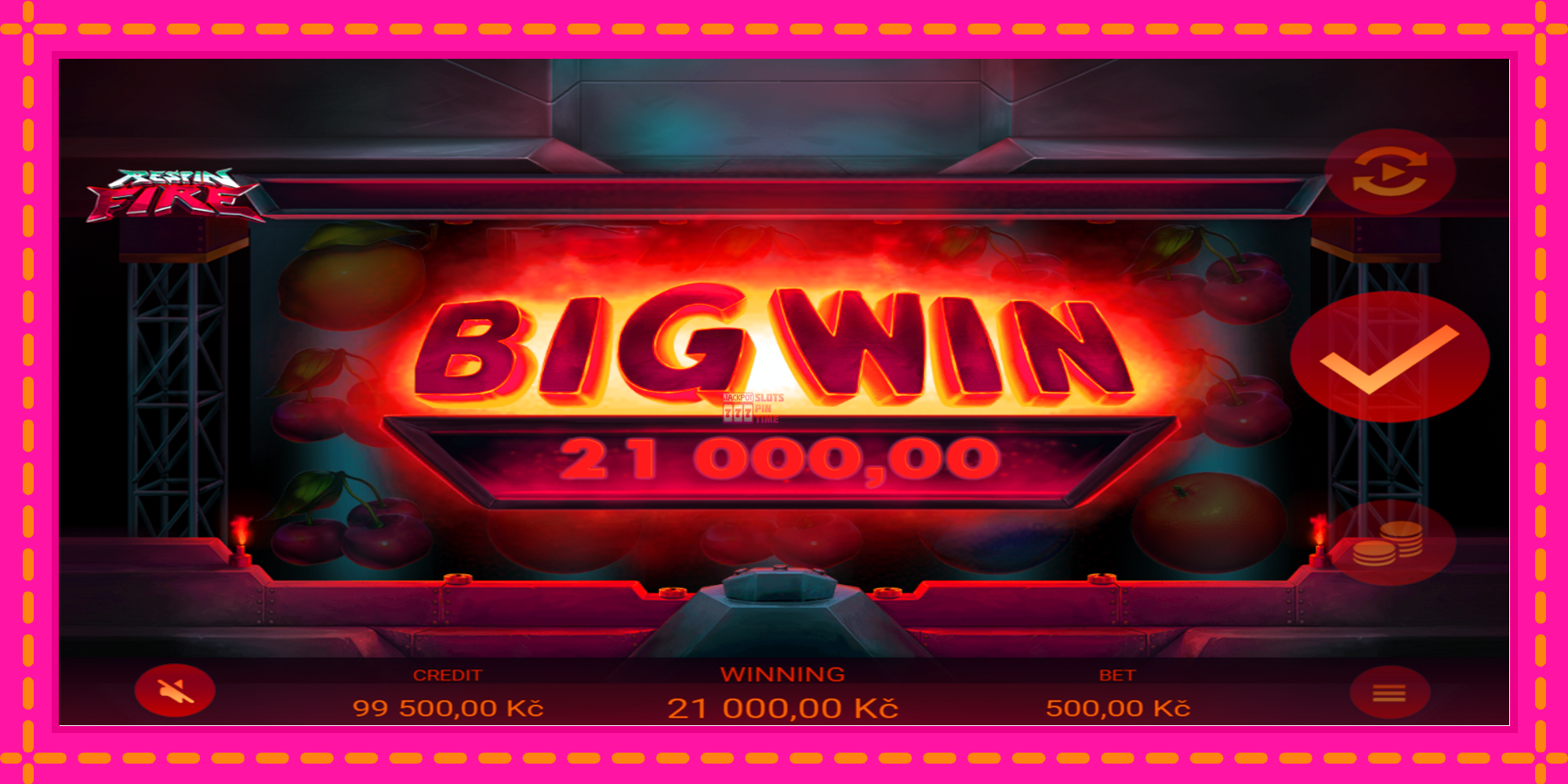 Slot machine Respin Fire gratuitamente, immagine 3