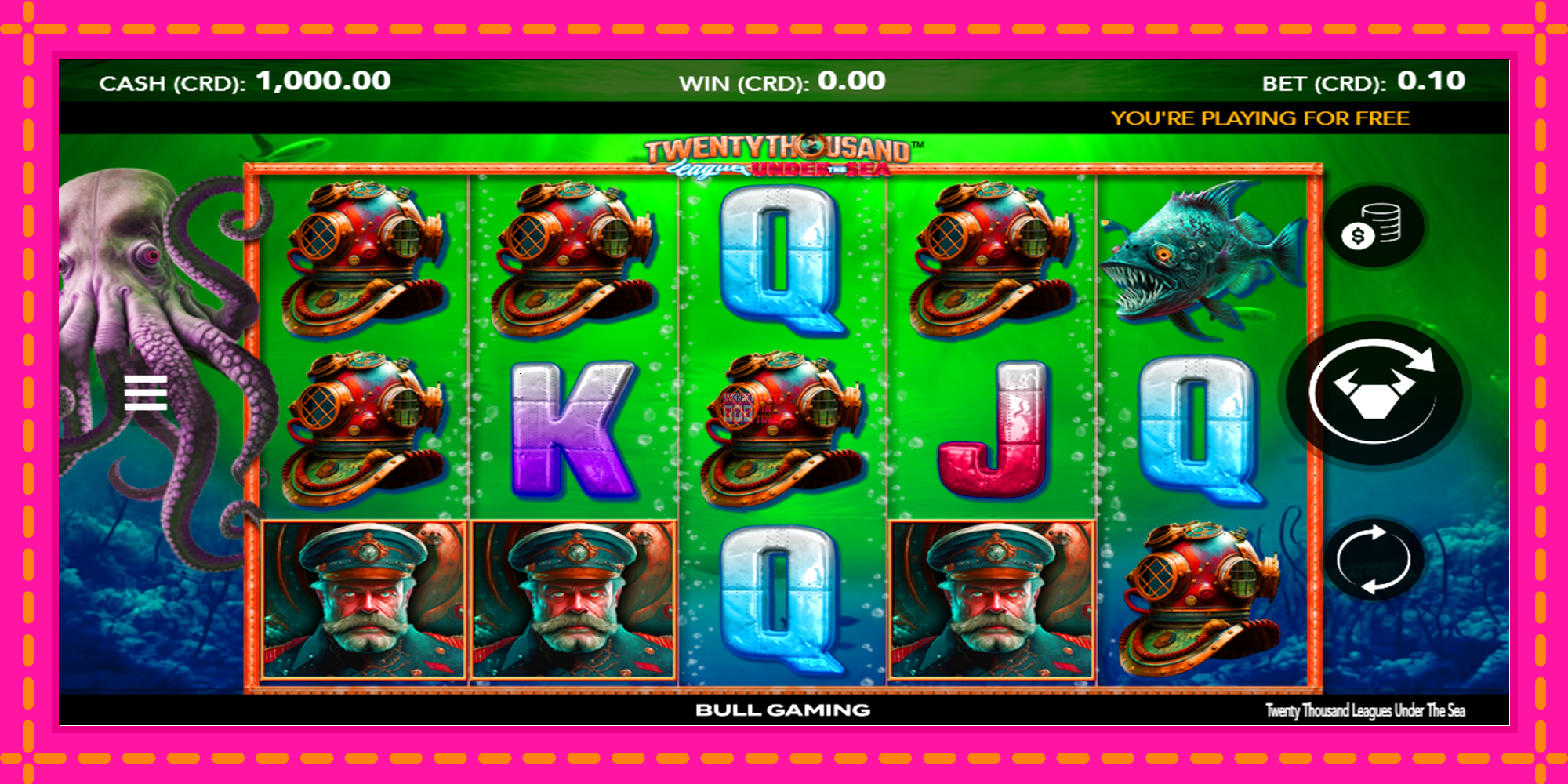 Slot machine Twenty Thousand Leagues Under The Sea gratuitamente, immagine 1