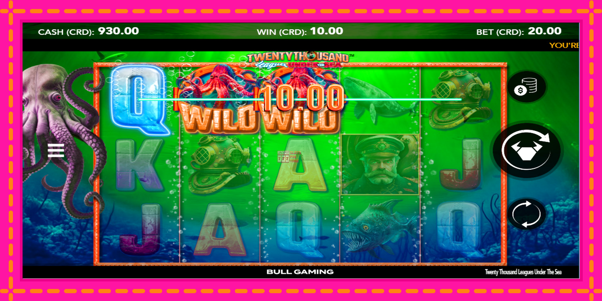 Slot machine Twenty Thousand Leagues Under The Sea gratuitamente, immagine 2