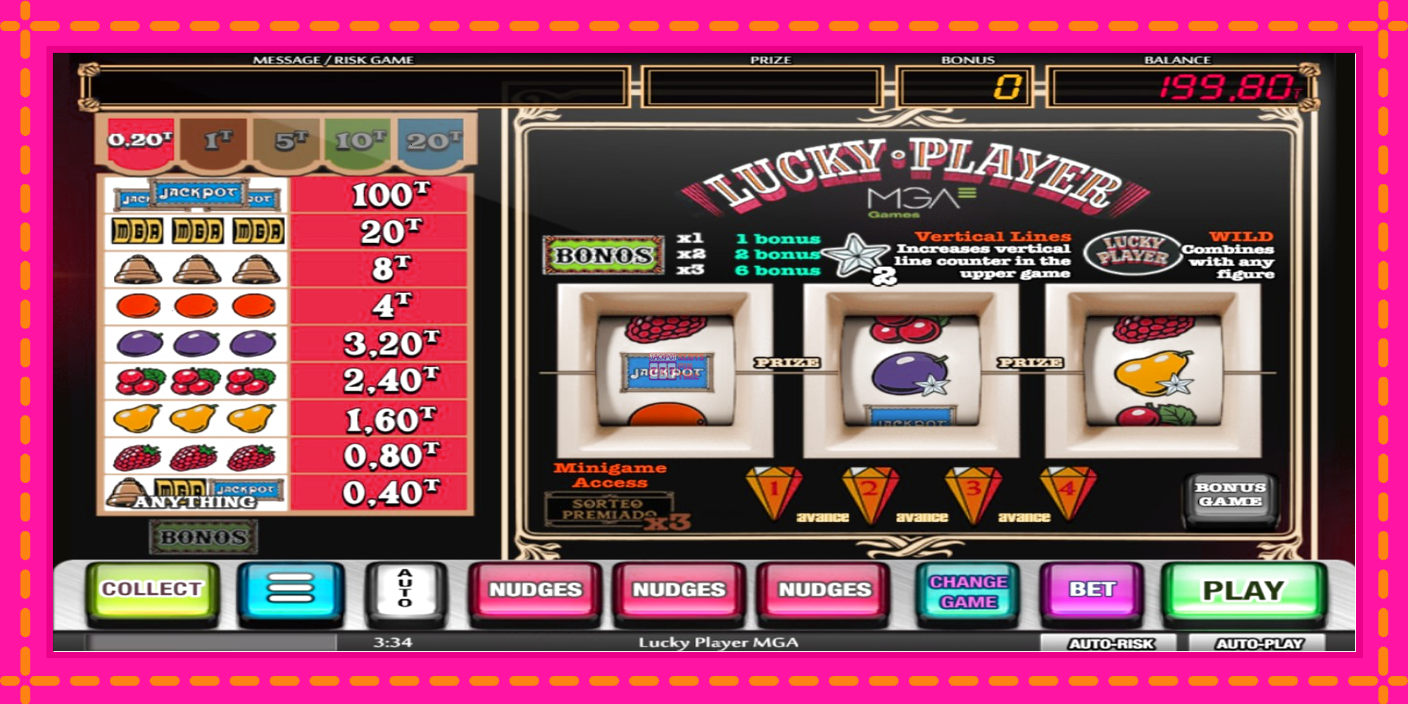 Slot machine Lucky Player gratuitamente, immagine 2