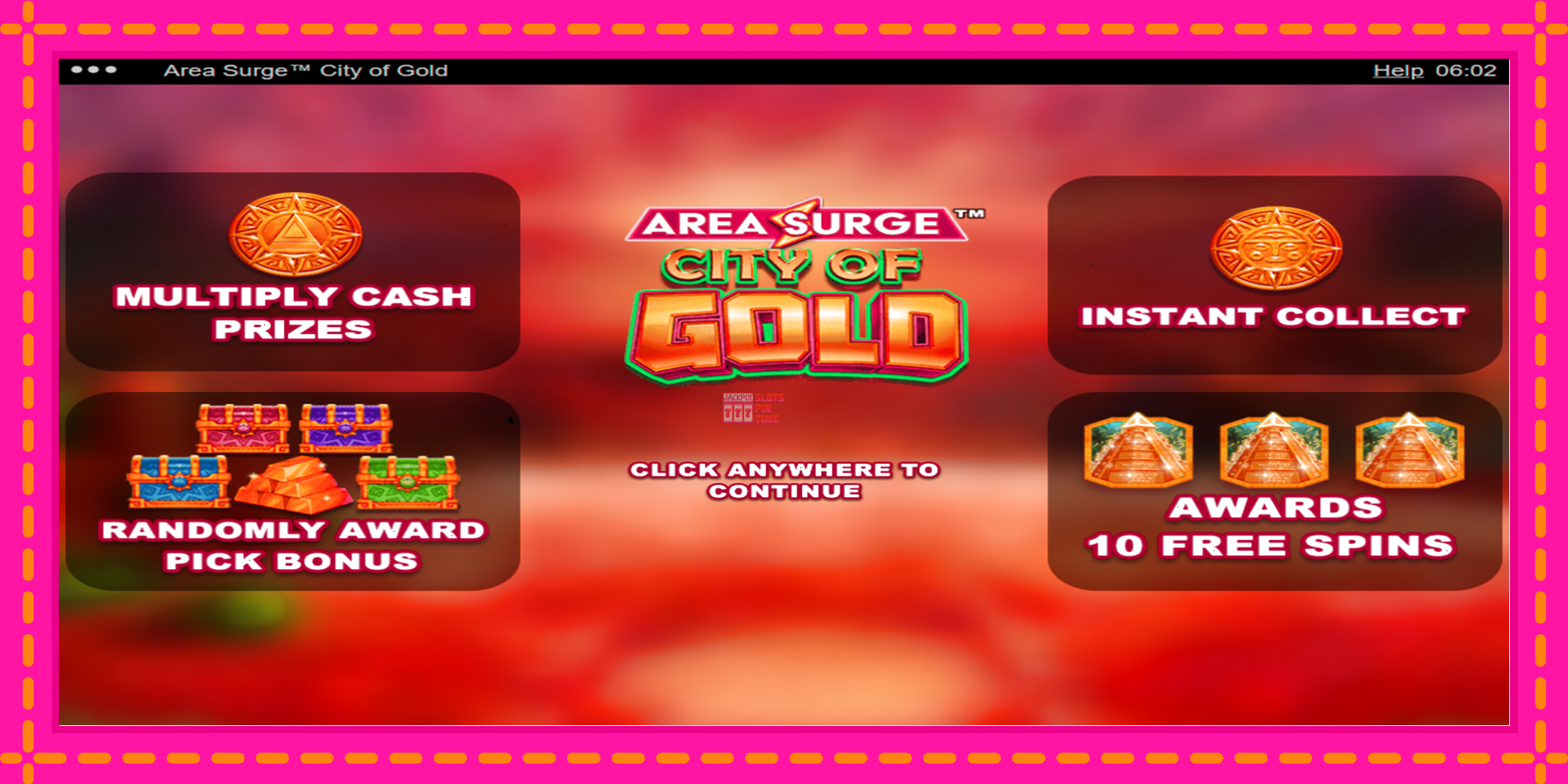 Slot machine Area Surge City of Gold gratuitamente, immagine 1