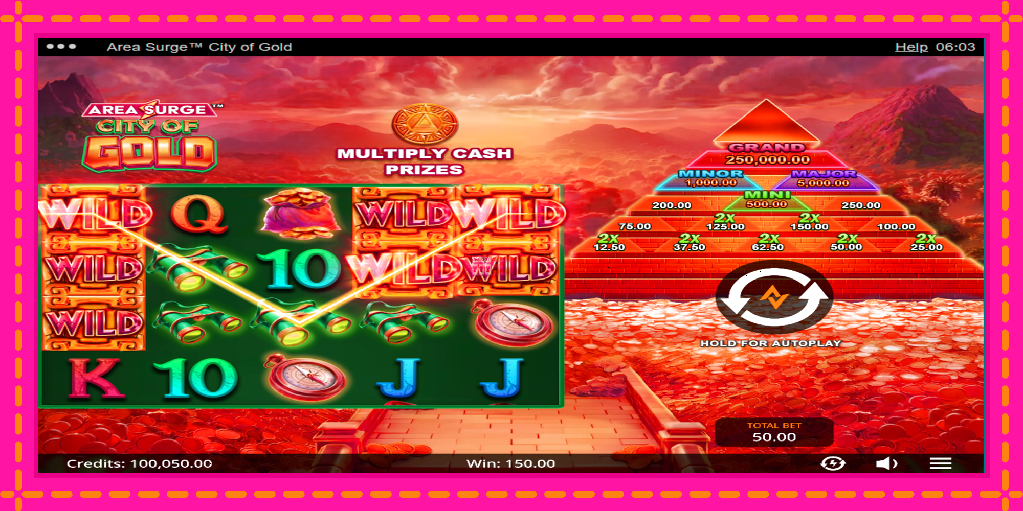 Slot machine Area Surge City of Gold gratuitamente, immagine 3