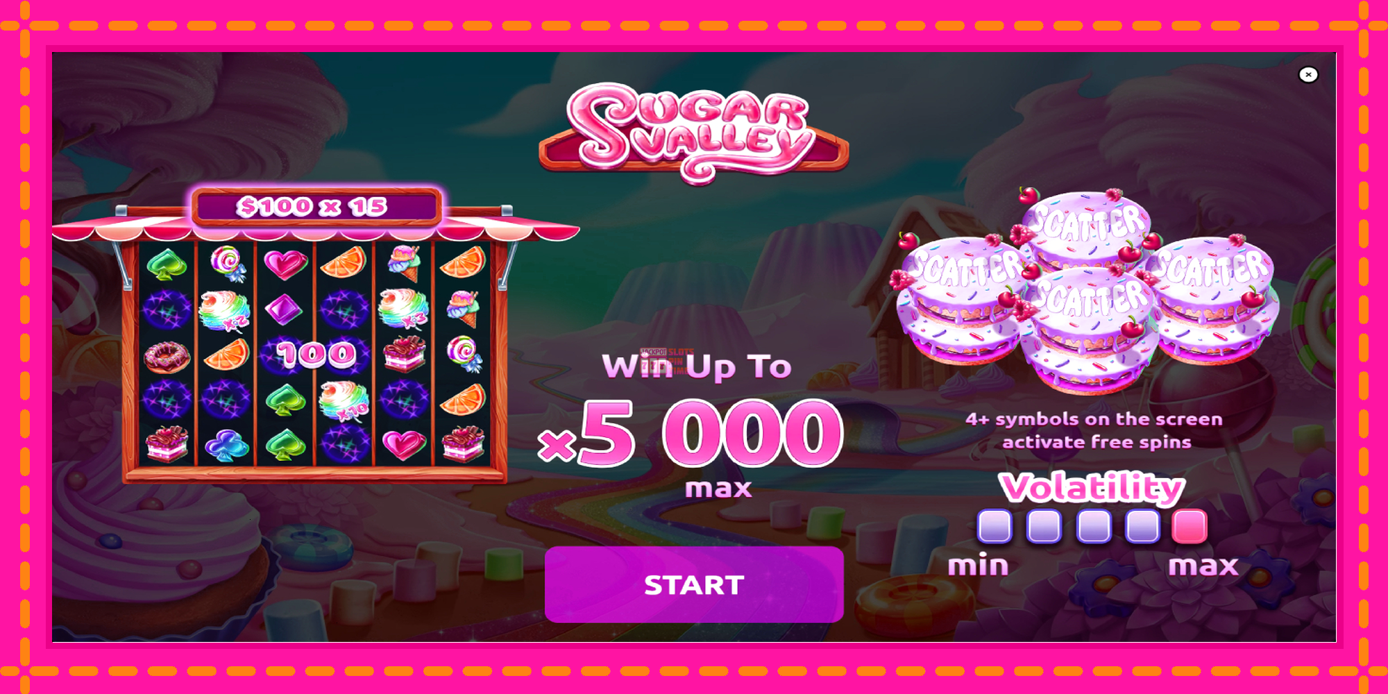 Slot machine Sugar Valley gratuitamente, immagine 1