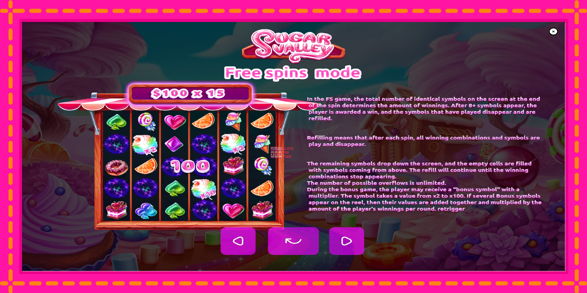 Slot machine Sugar Valley gratuitamente, immagine 6