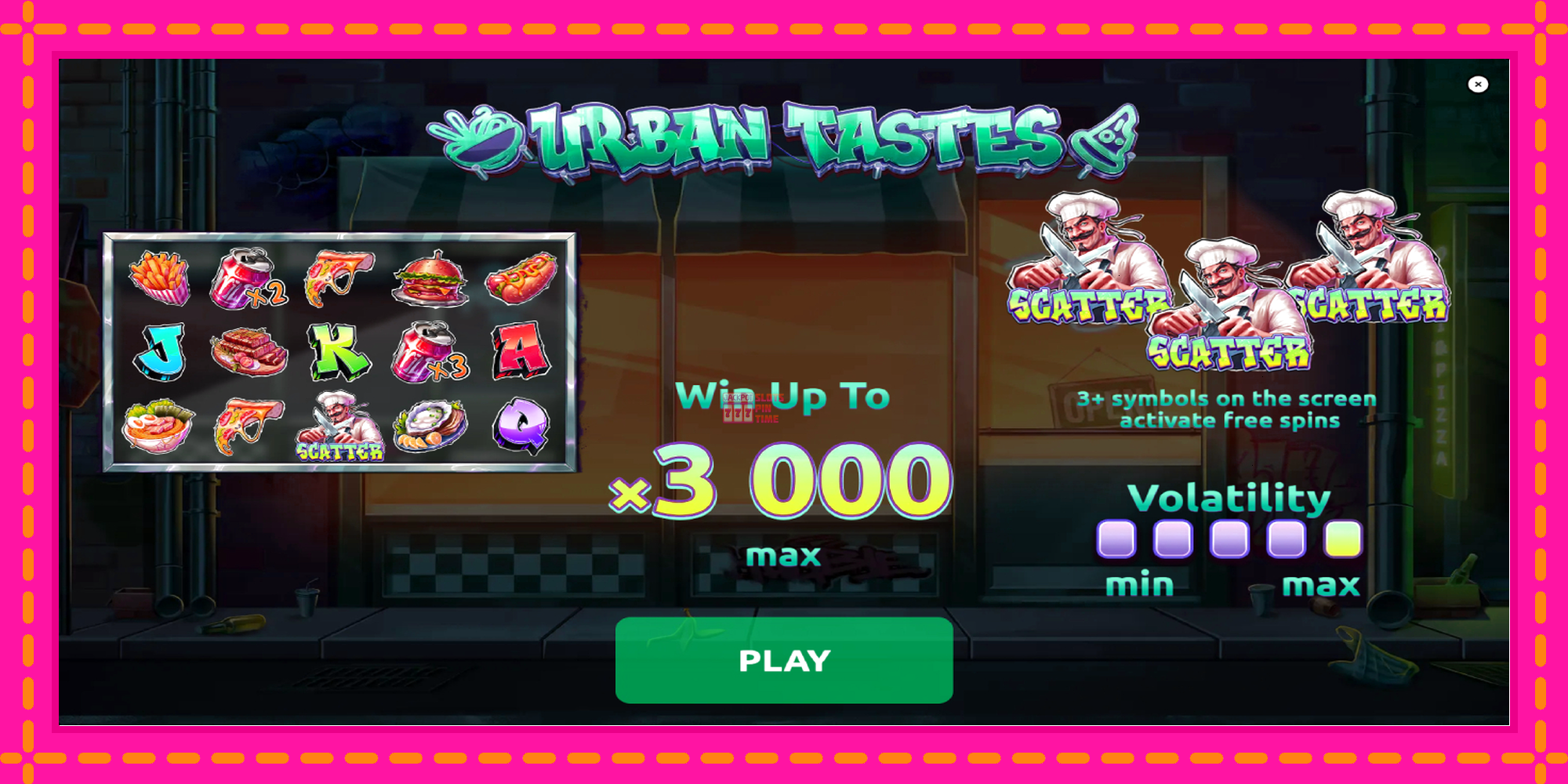 Slot machine Urban Tastes gratuitamente, immagine 1