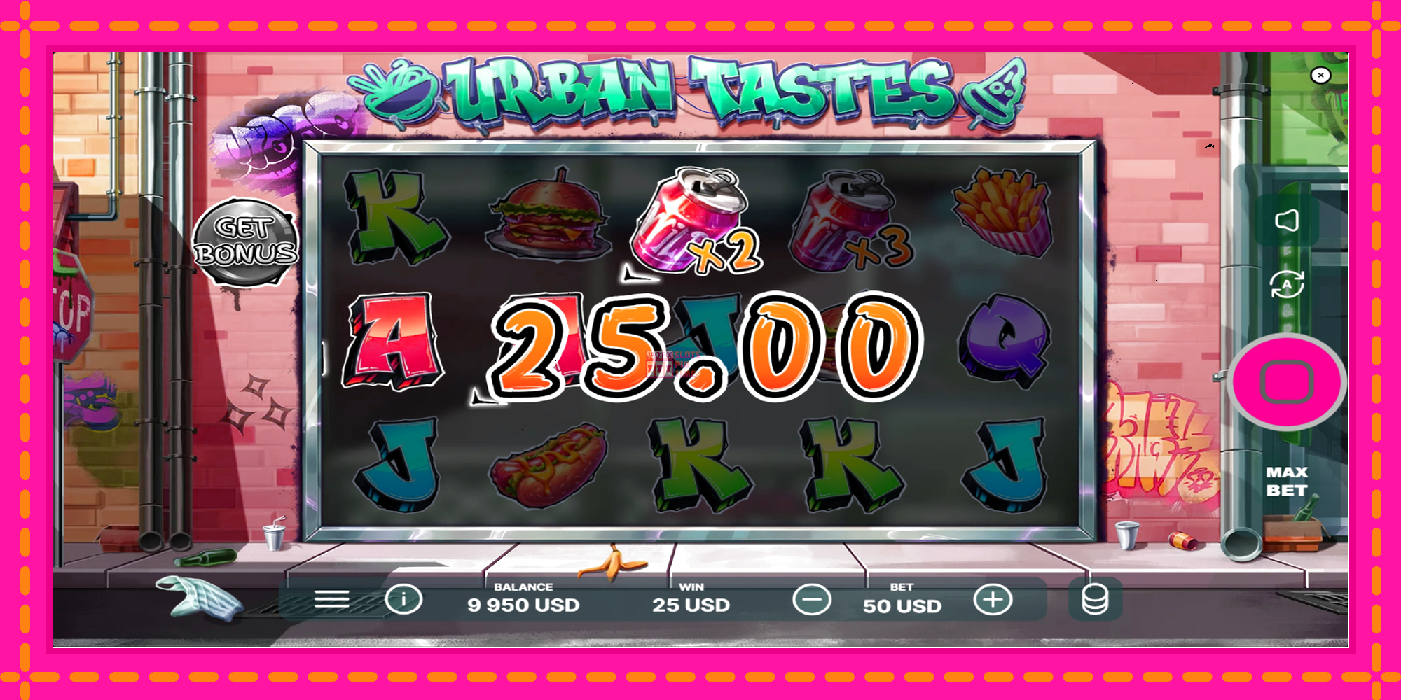 Slot machine Urban Tastes gratuitamente, immagine 3