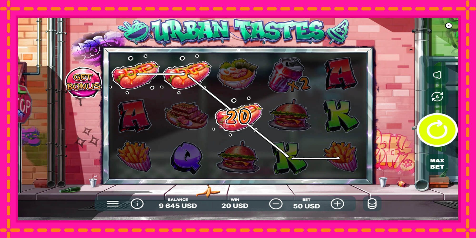 Slot machine Urban Tastes gratuitamente, immagine 4