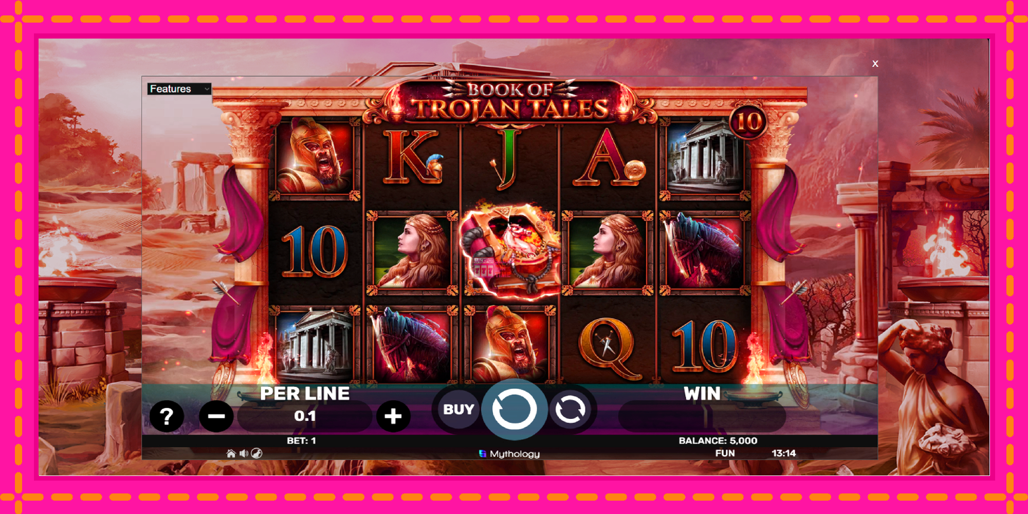 Slot machine Book of Trojan Tales gratuitamente, immagine 2