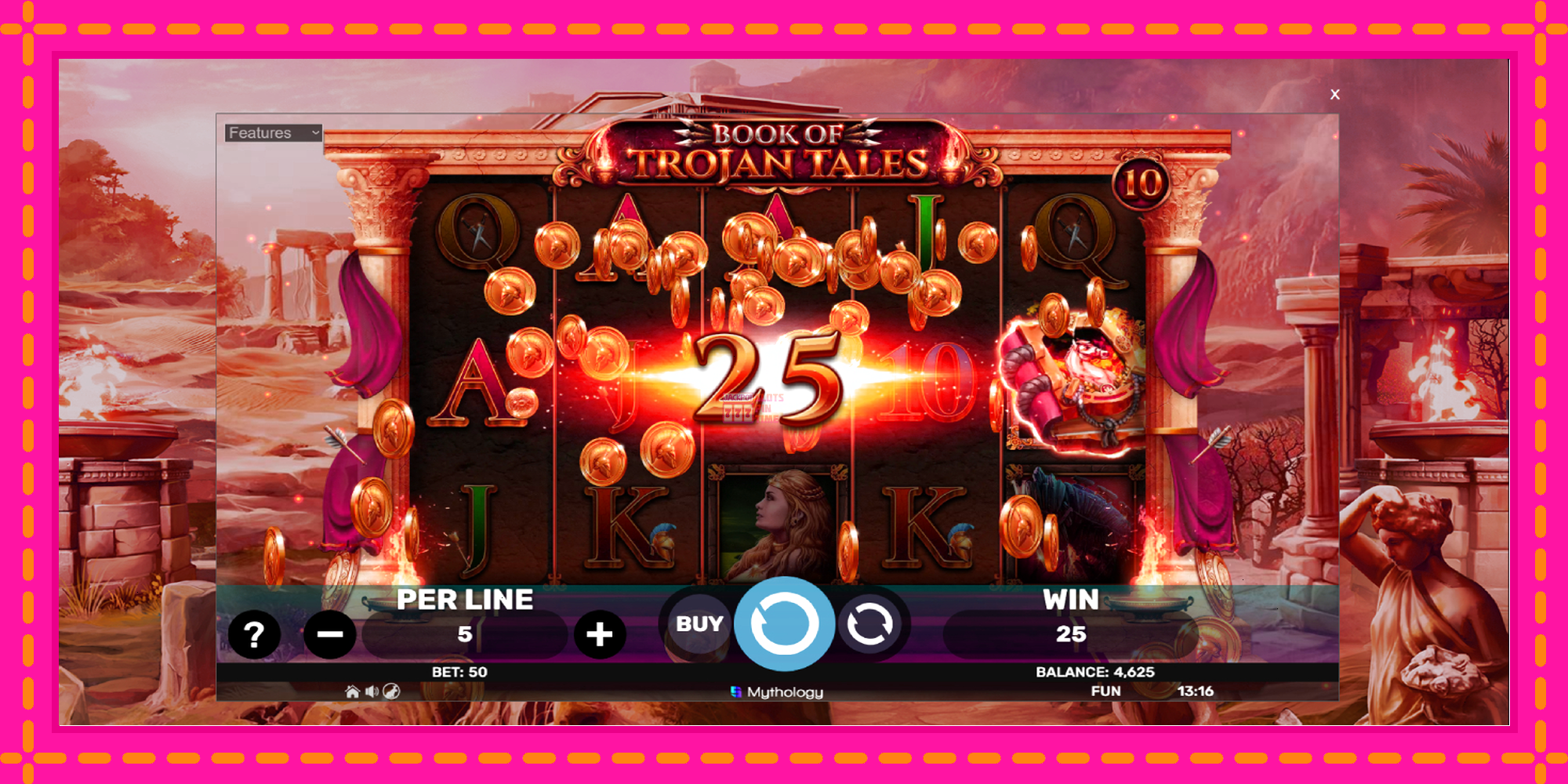 Slot machine Book of Trojan Tales gratuitamente, immagine 3