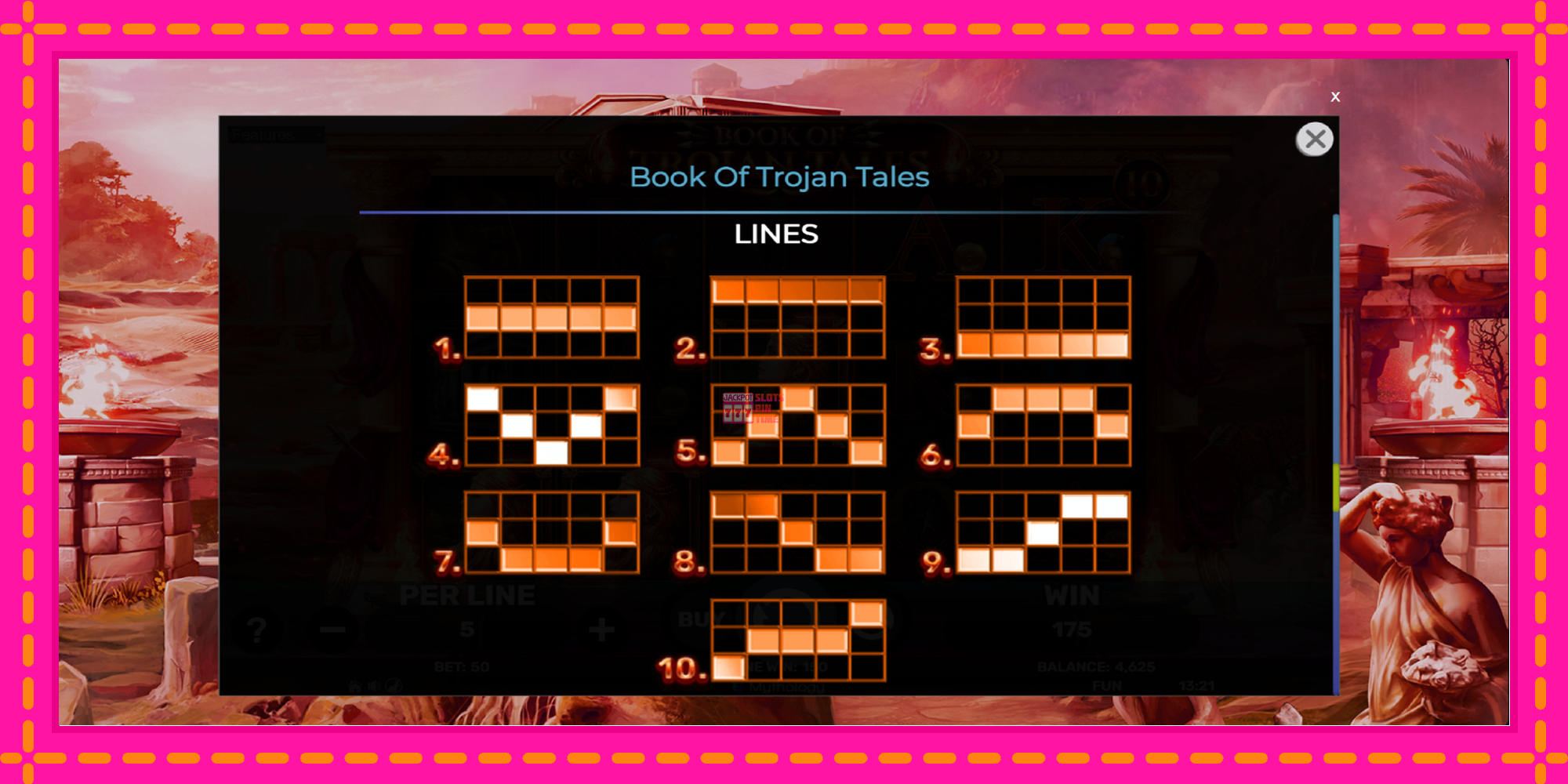 Slot machine Book of Trojan Tales gratuitamente, immagine 7