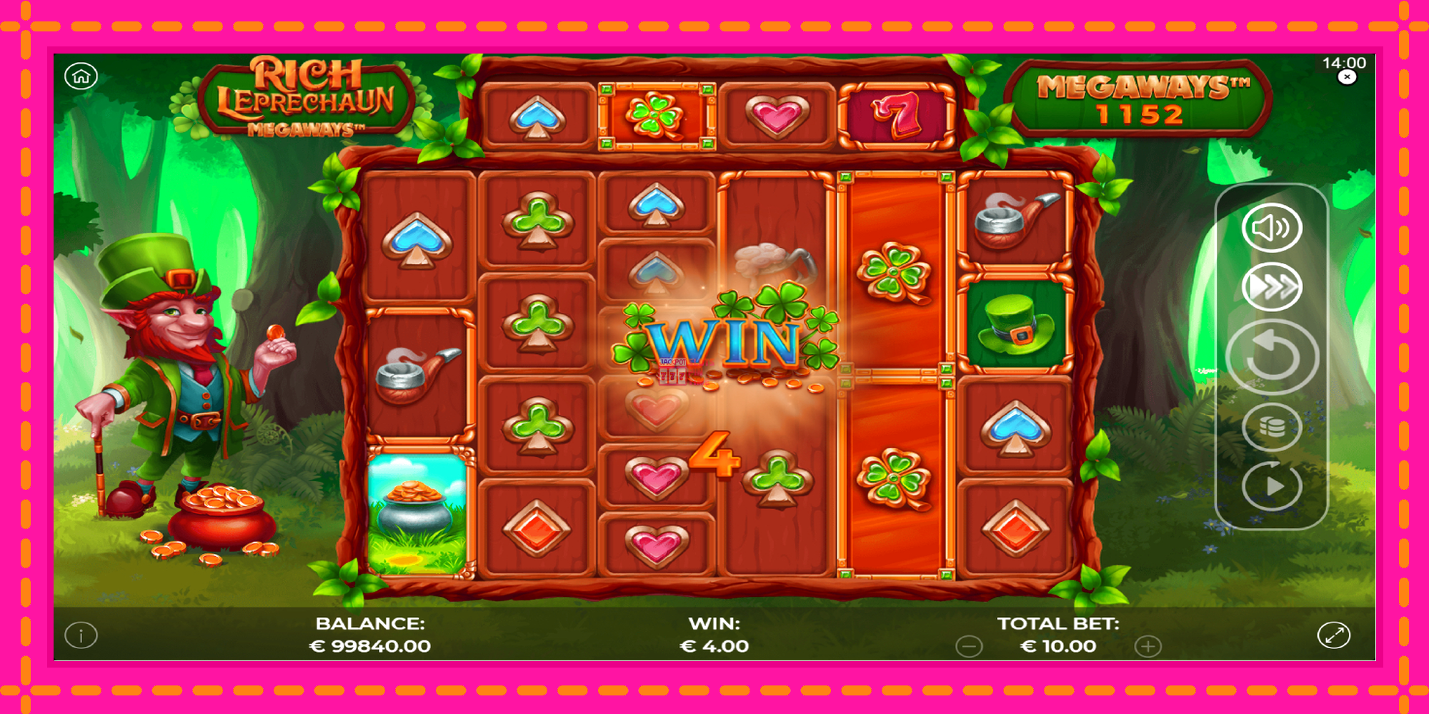 Slot machine Rich Leprechaun Megaways gratuitamente, immagine 4