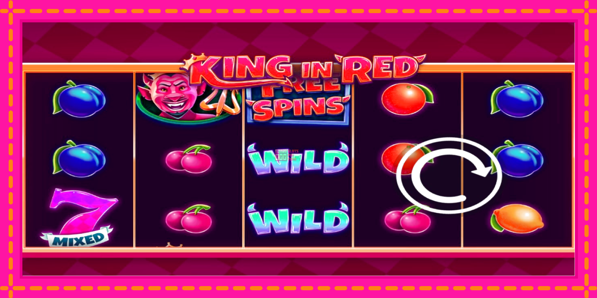 Slot machine King in Red gratuitamente, immagine 2