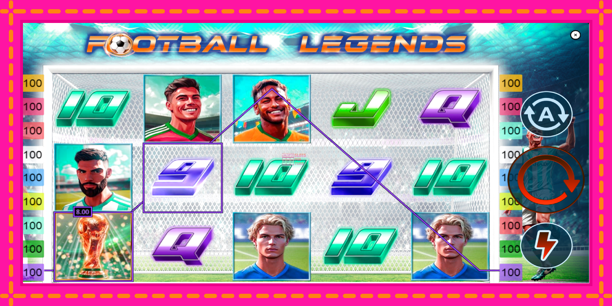 Slot machine Football Legends gratuitamente, immagine 3