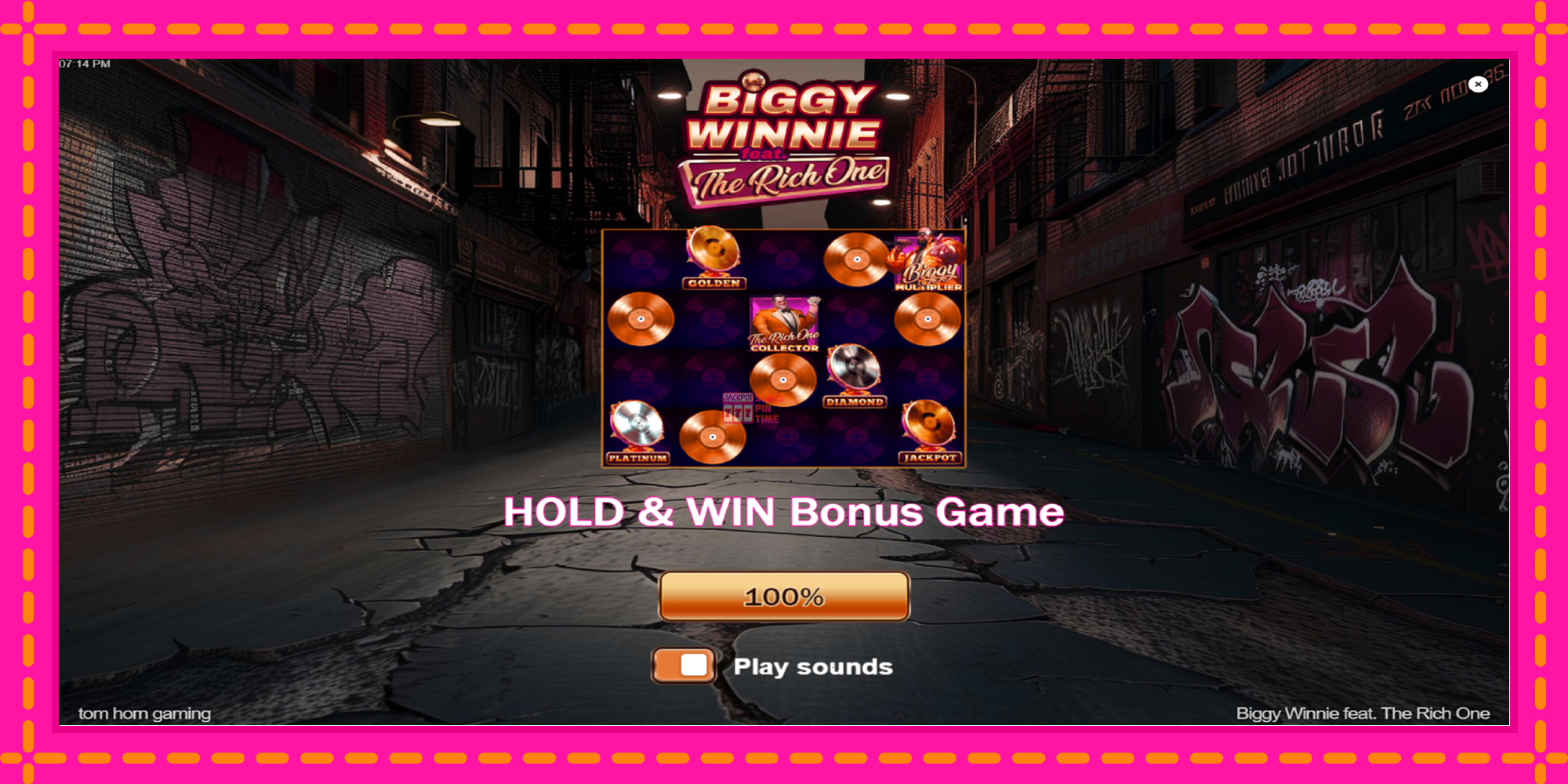 Slot machine Biggy Winnie feat. The Rich One gratuitamente, immagine 1