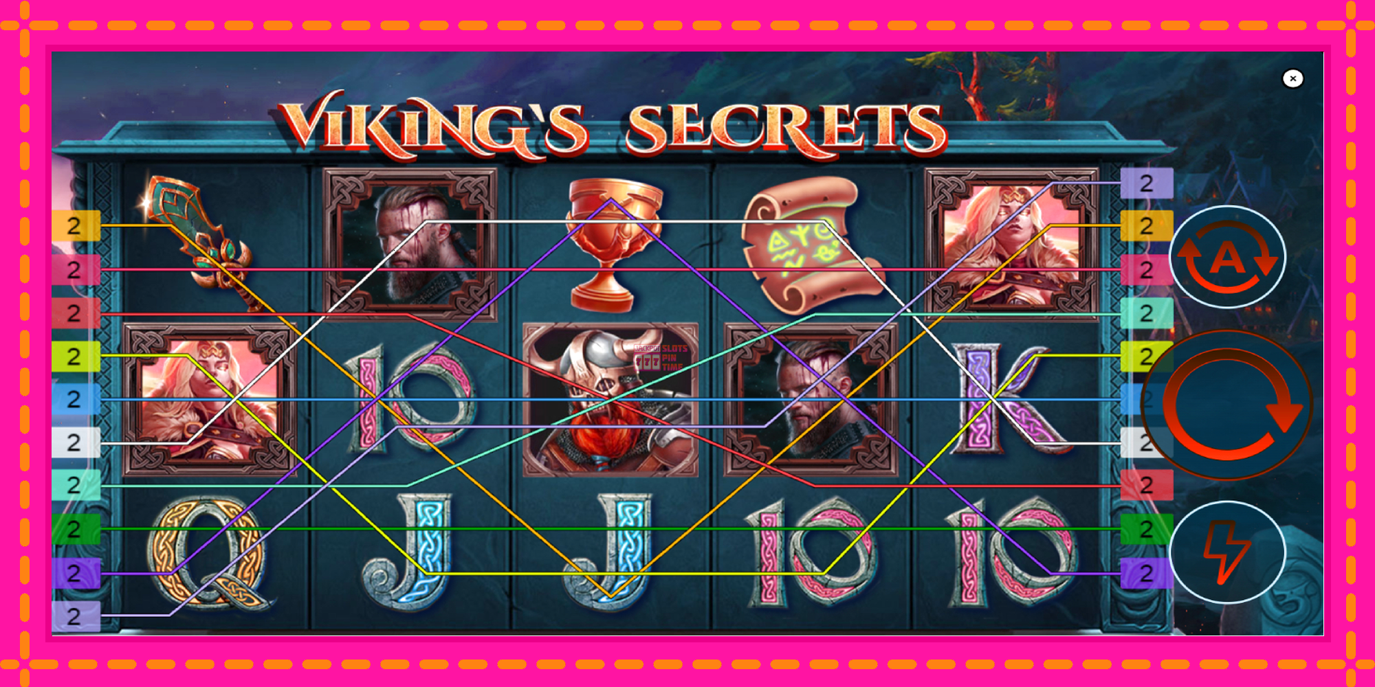 Slot machine Vikings Secrets gratuitamente, immagine 2