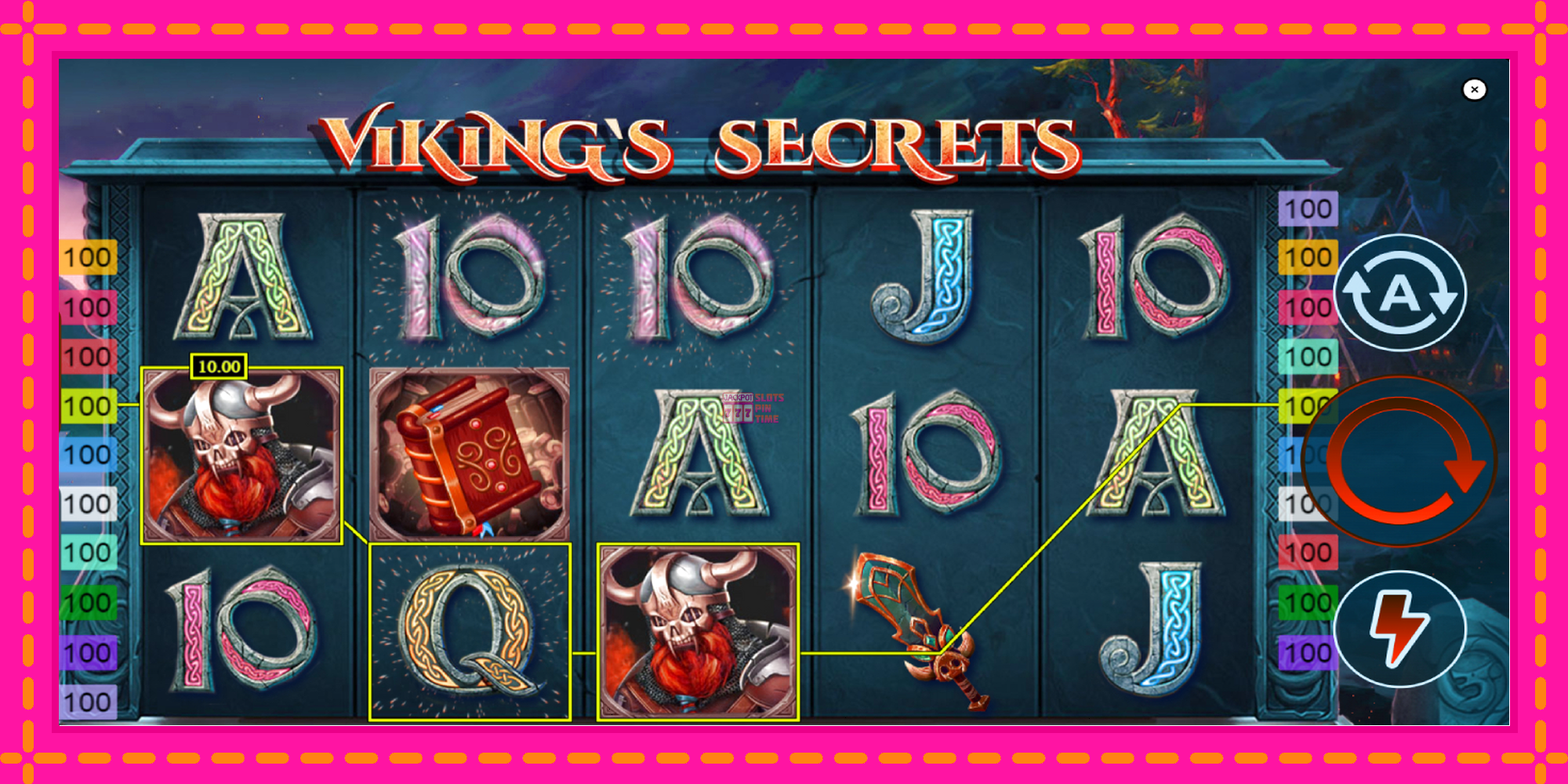 Slot machine Vikings Secrets gratuitamente, immagine 3