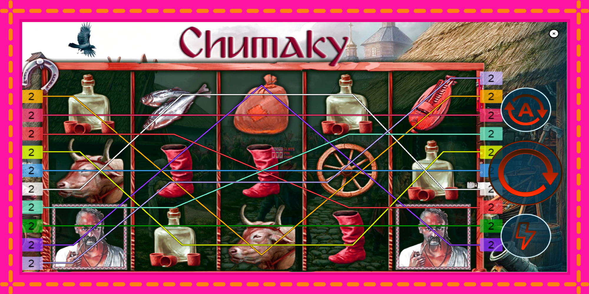 Slot machine Chumaky gratuitamente, immagine 2