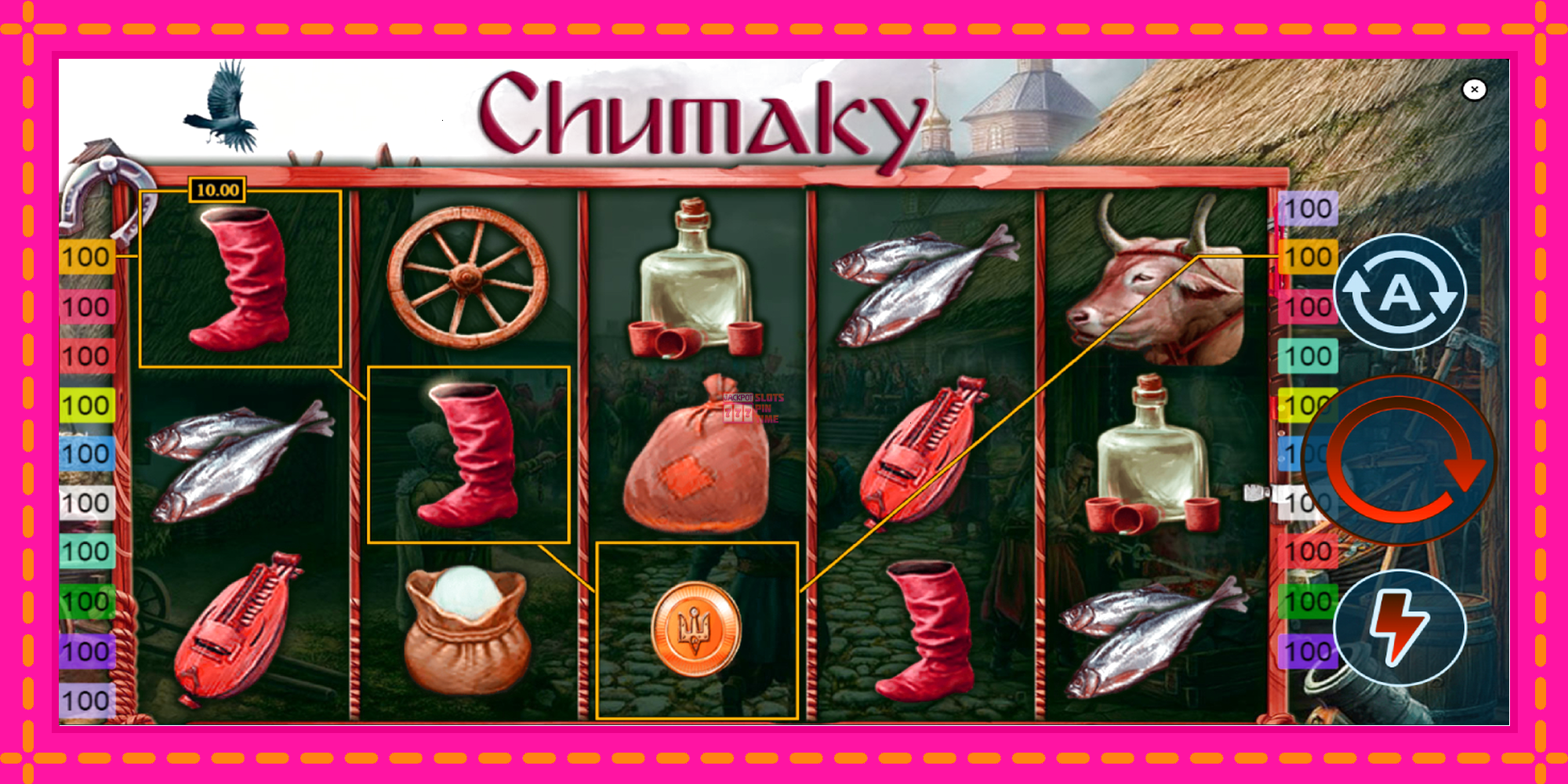 Slot machine Chumaky gratuitamente, immagine 4