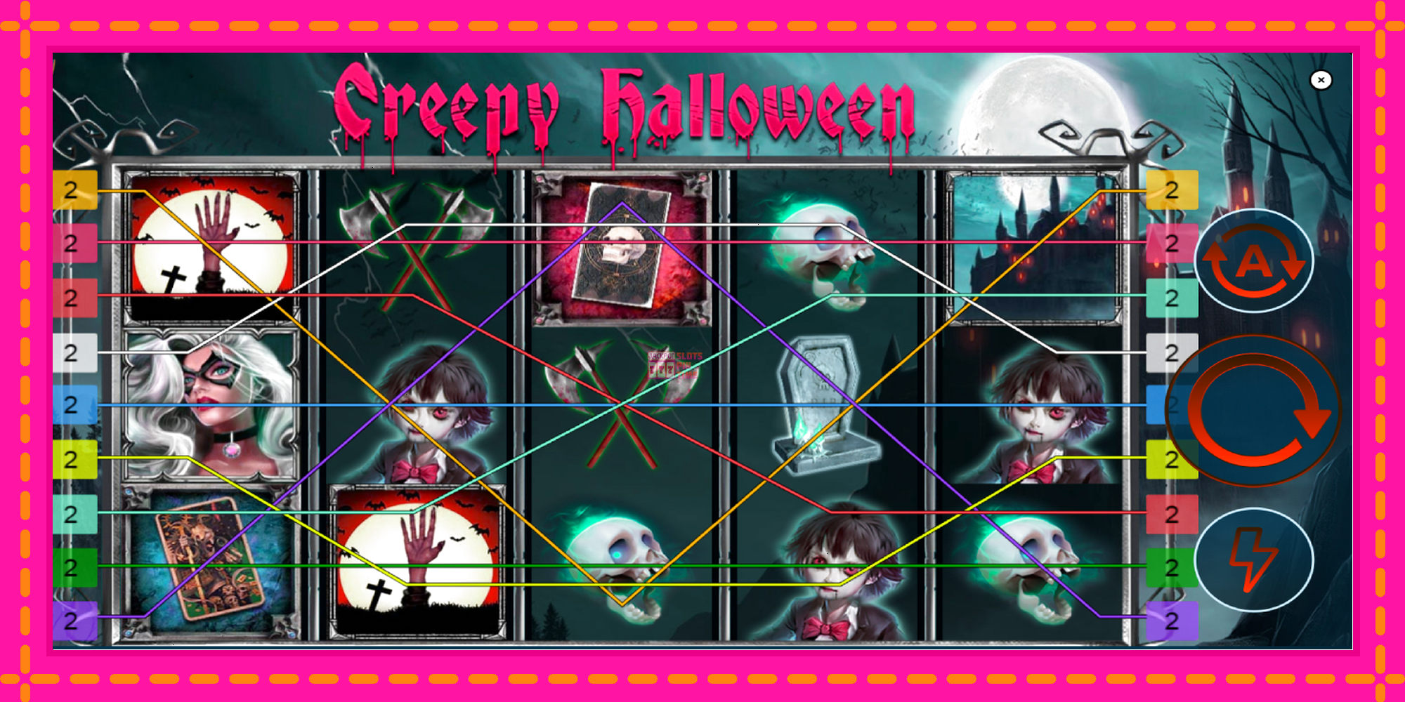 Slot machine Creepy Halloween gratuitamente, immagine 2