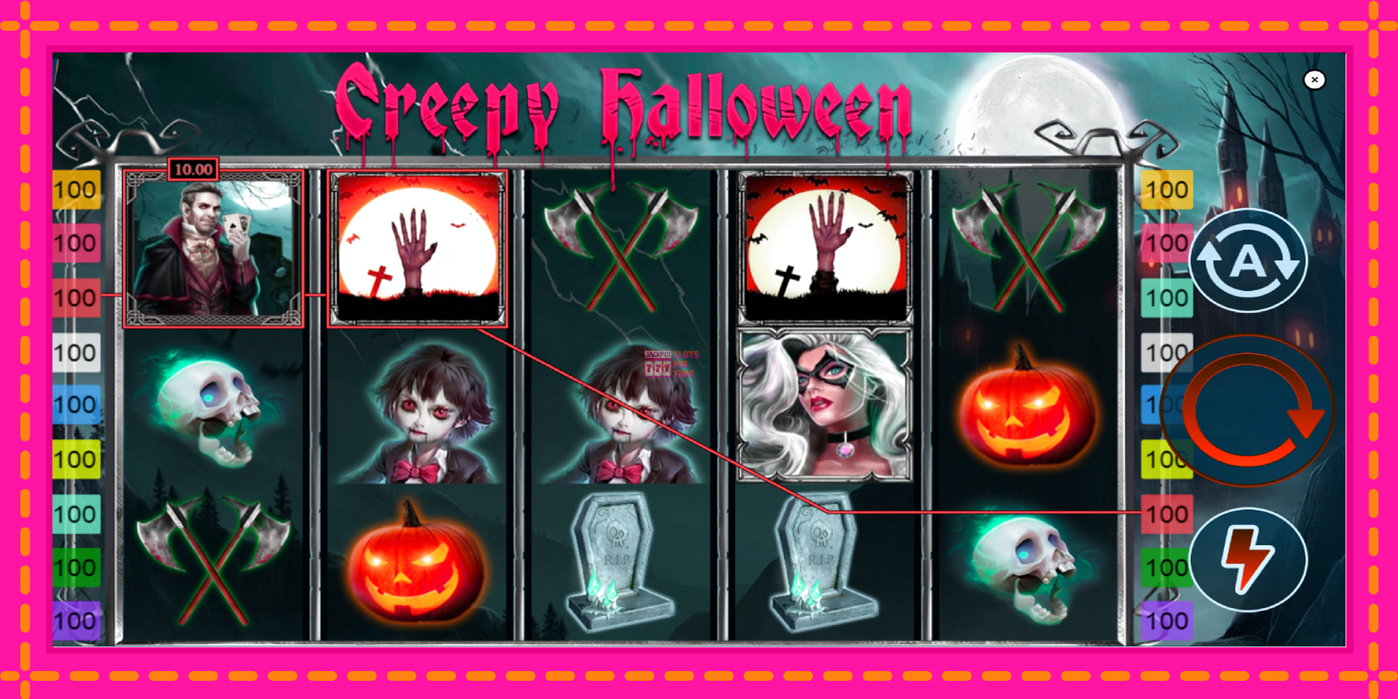 Slot machine Creepy Halloween gratuitamente, immagine 3