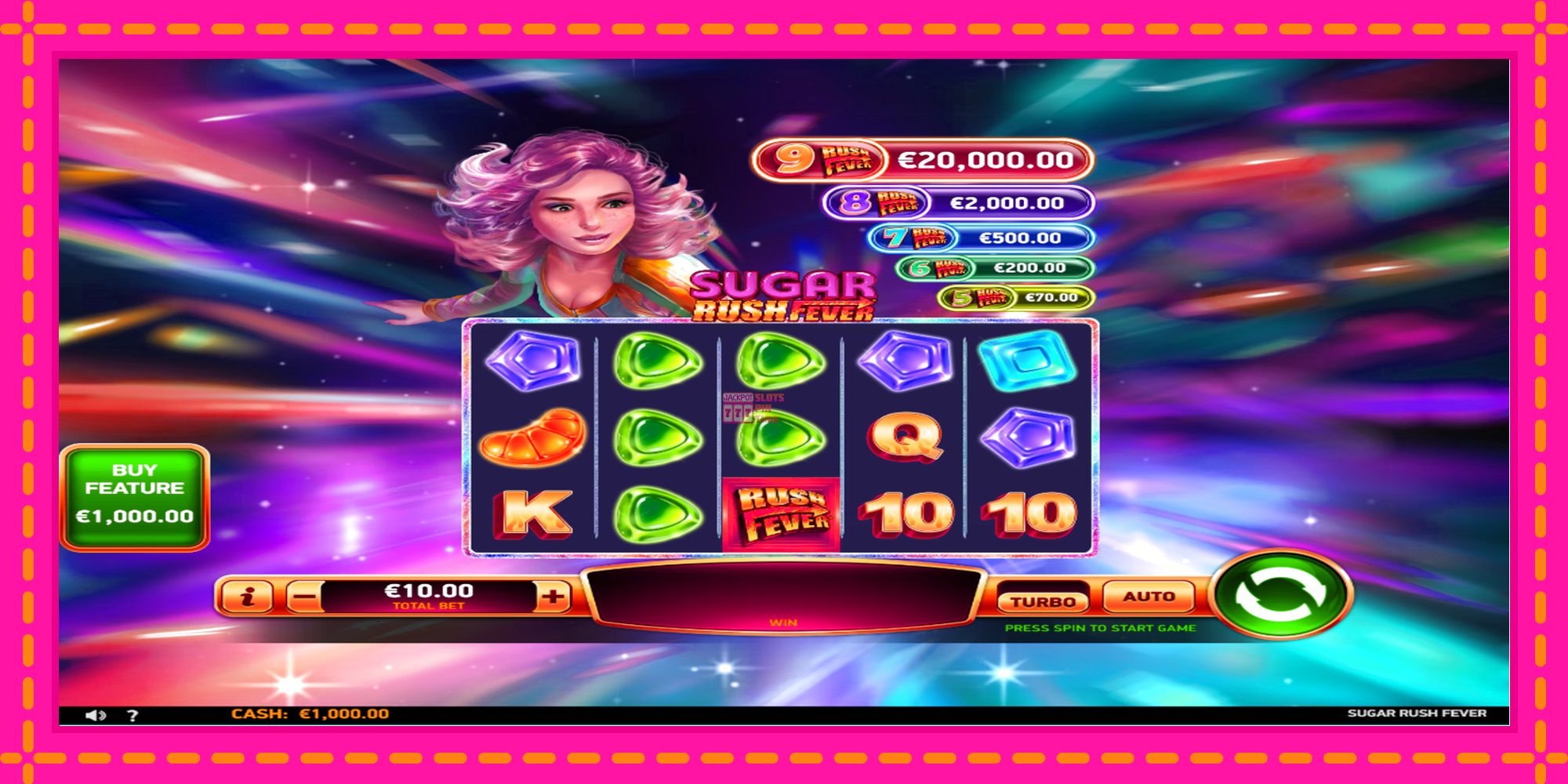 Slot machine Sugar Rush Fever gratuitamente, immagine 2